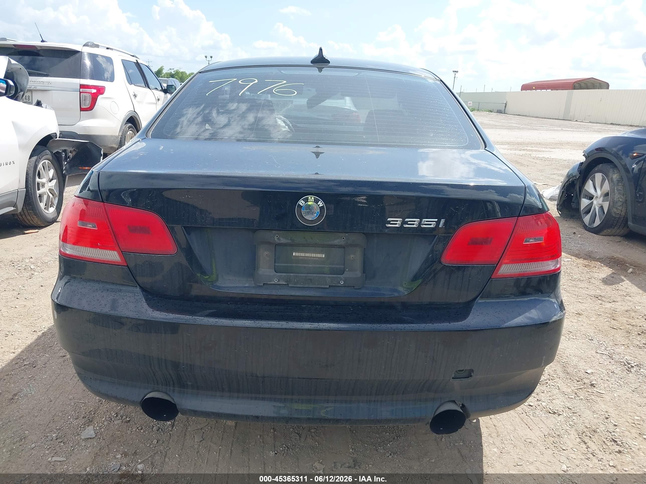 2010 Bmw 335i   Черный vin: WBAWB7C58AP048520
