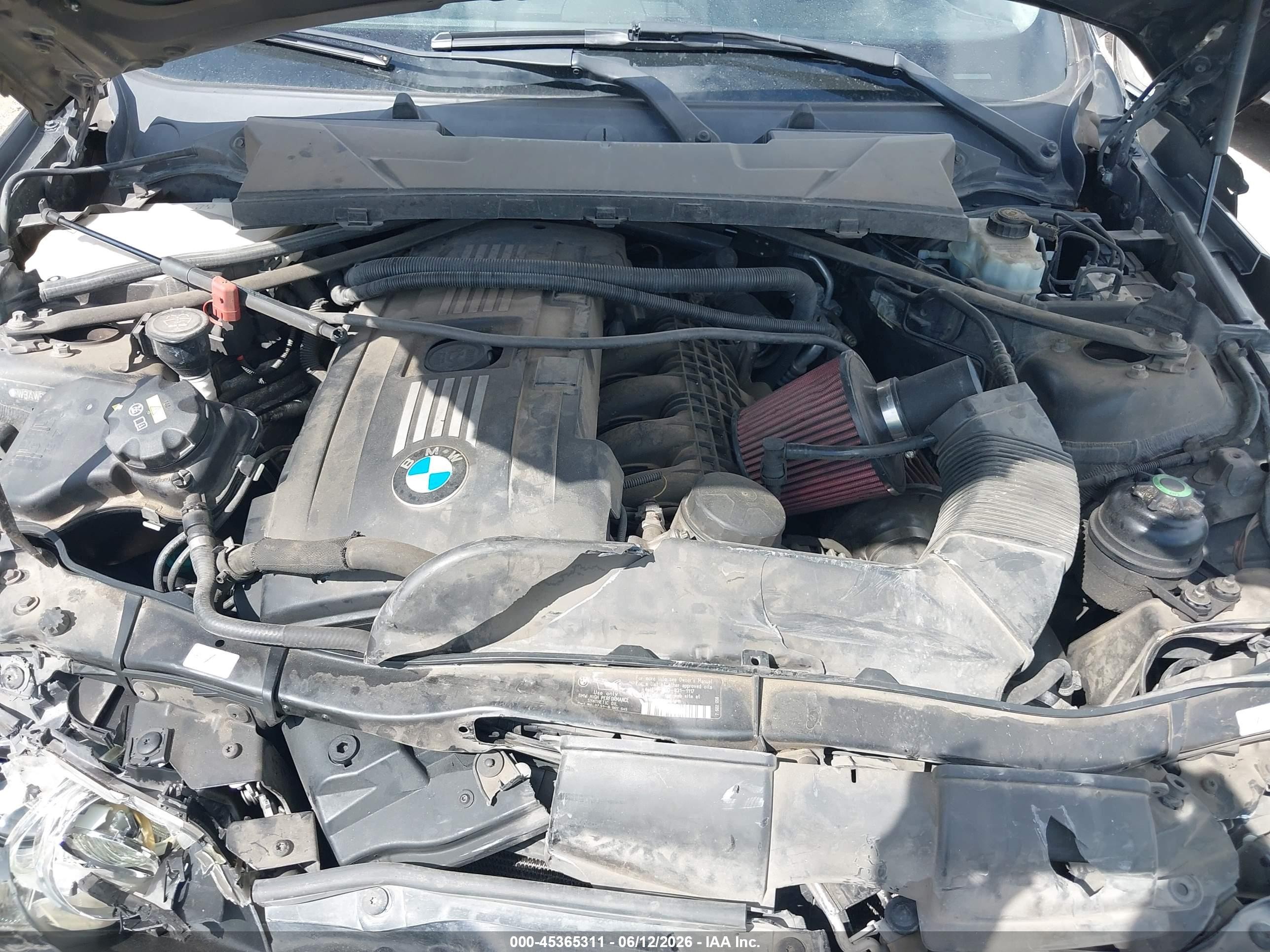 2010 Bmw 335i   Черный vin: WBAWB7C58AP048520