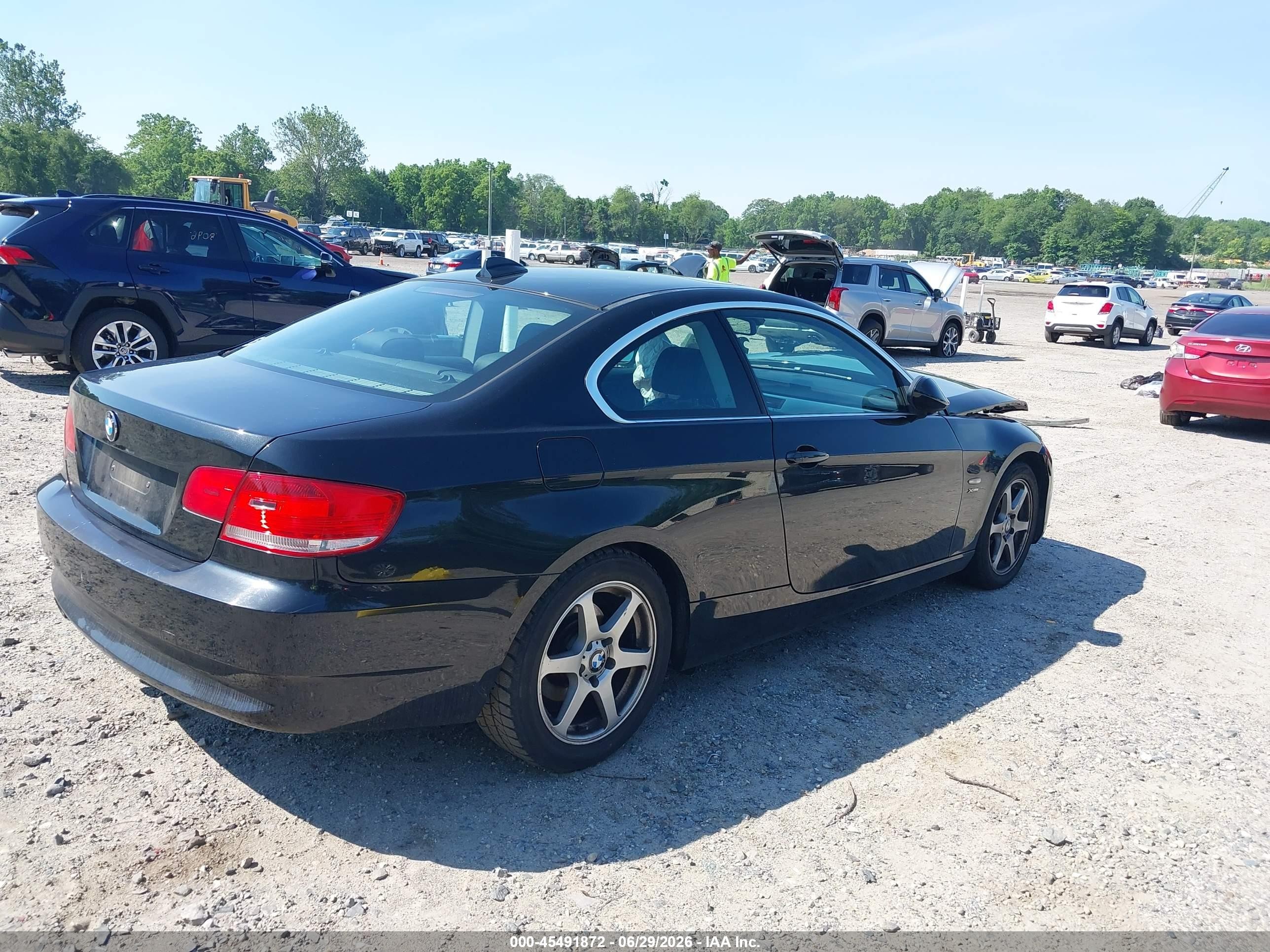 2009 Bmw 328i Xdrive Black vin: WBAWC33509PU83470