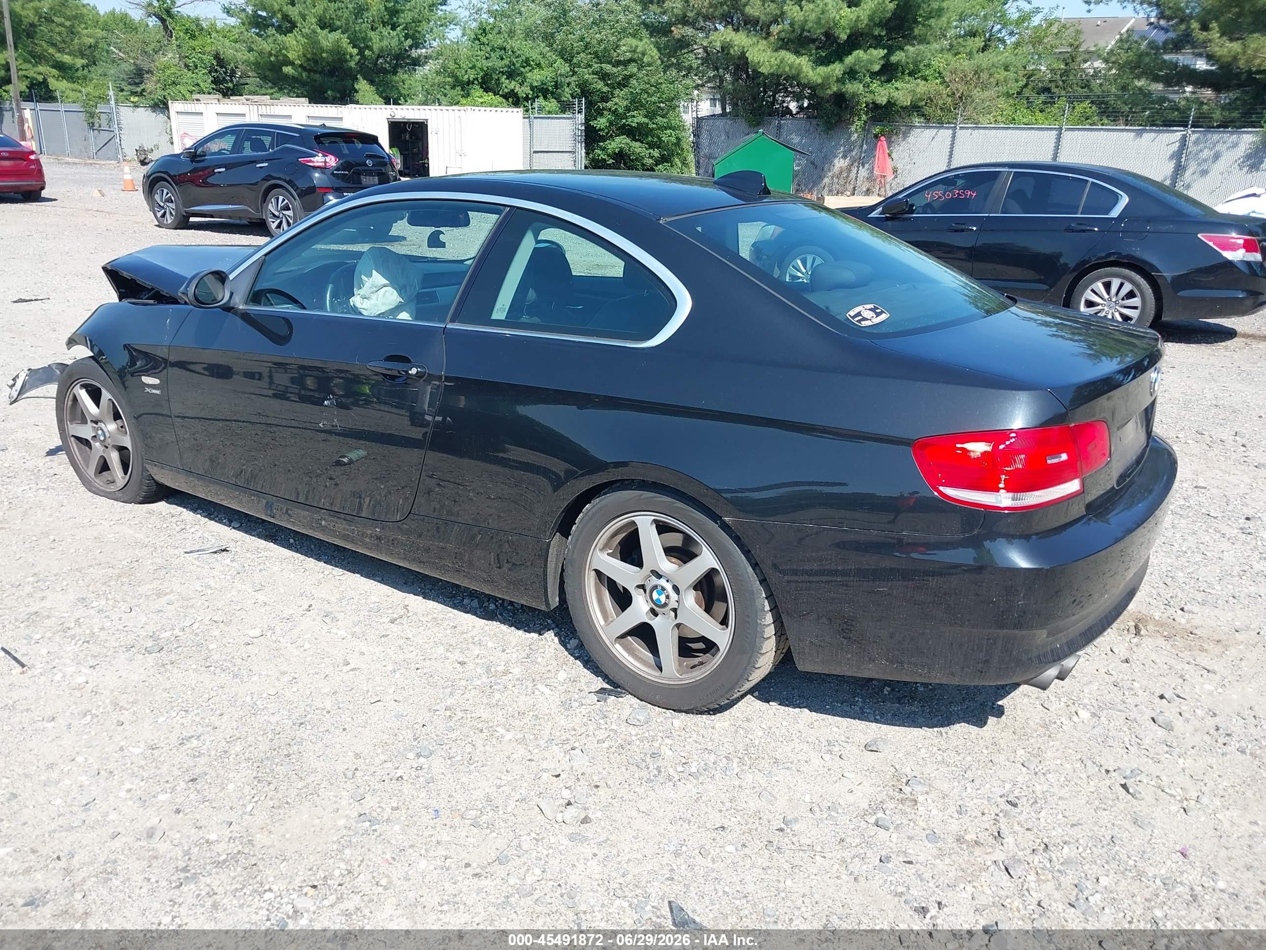 2009 Bmw 328i Xdrive Black vin: WBAWC33509PU83470