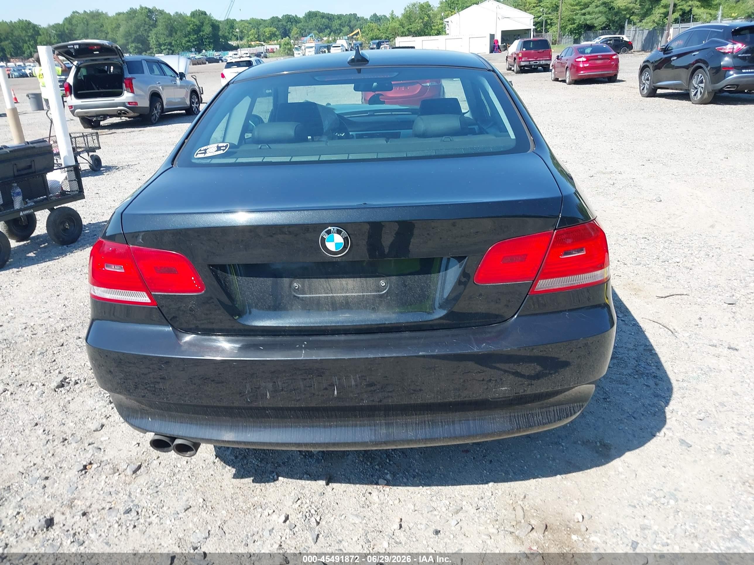 2009 Bmw 328i Xdrive Black vin: WBAWC33509PU83470