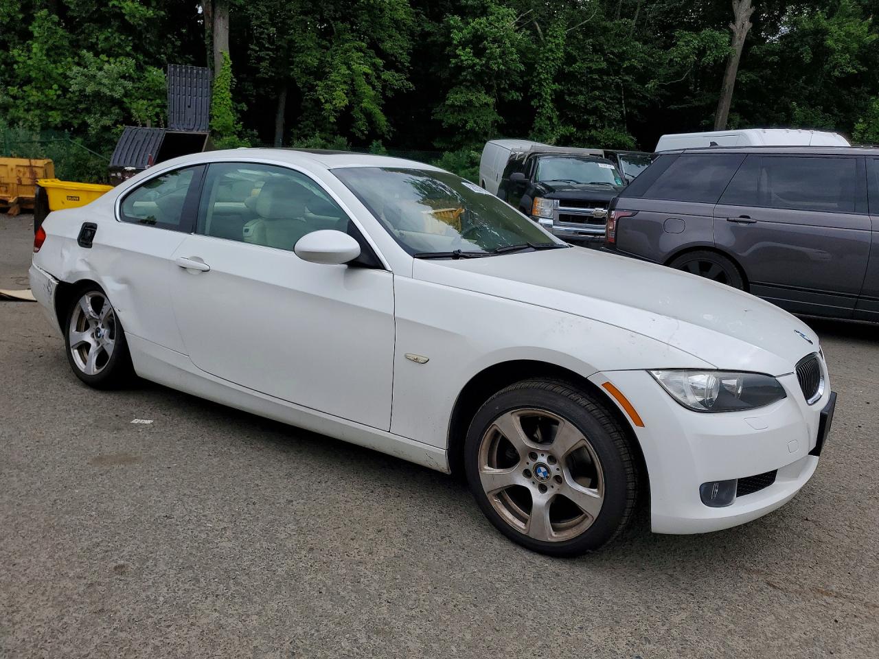2007 Bmw 328 Xi White vin: WBAWC33517PD05700