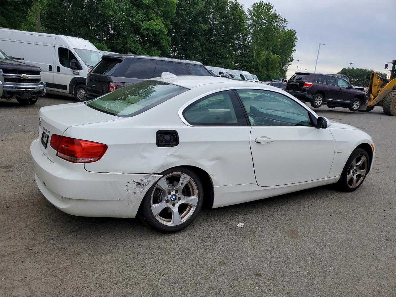 2007 Bmw 328 Xi White vin: WBAWC33517PD05700