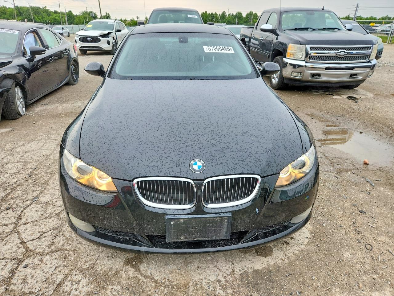 2009 Bmw 328 Xi Black vin: WBAWC33519PU83896