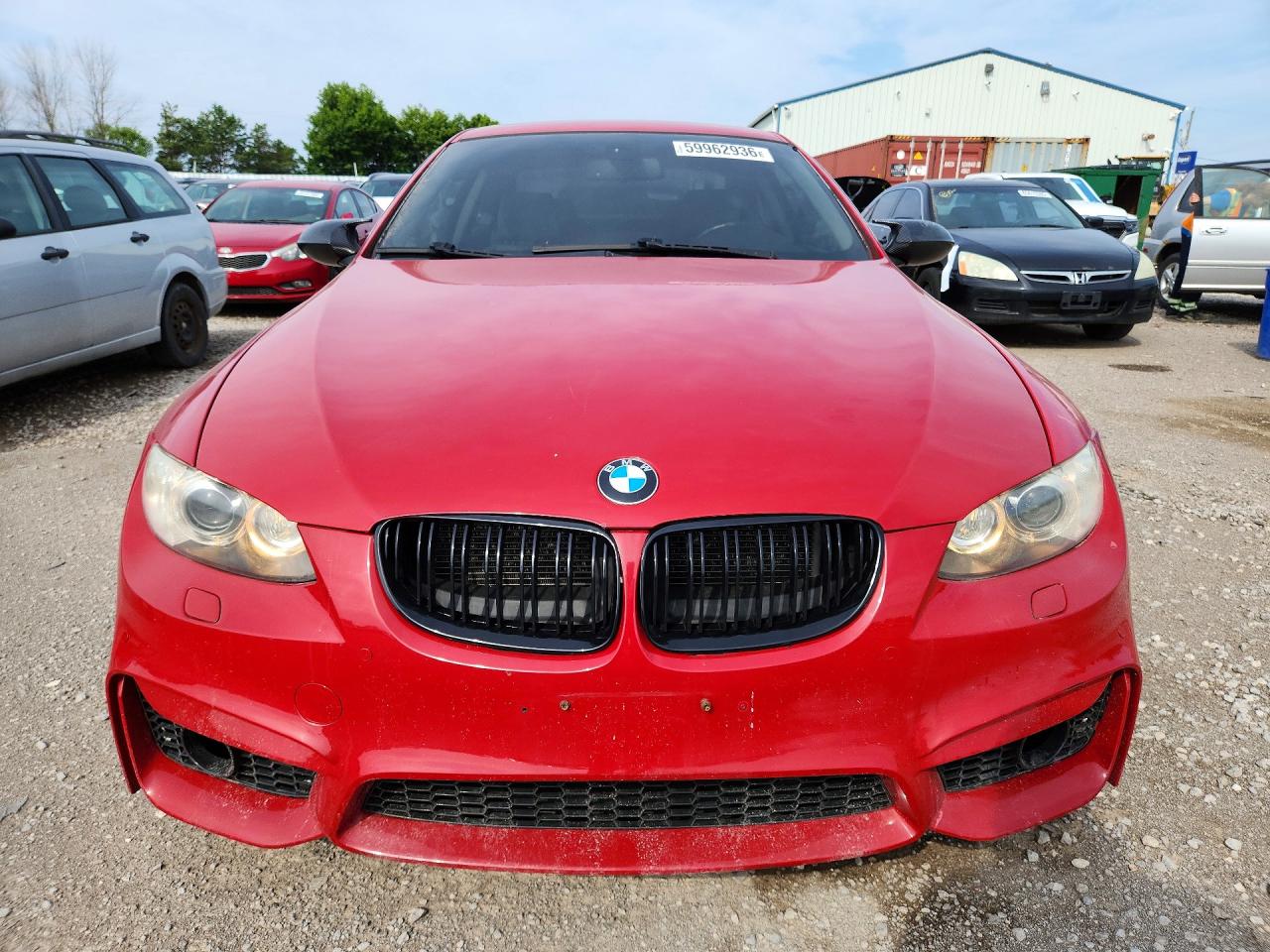 2007 Bmw 328 Xi Red vin: WBAWC33527PD08010