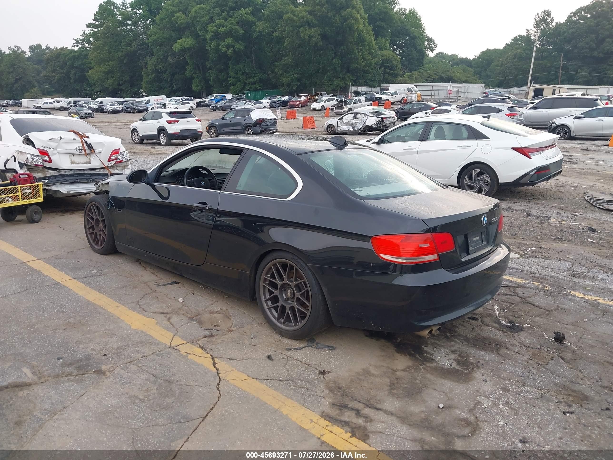 2007 Bmw 328xi   Black vin: WBAWC33537PC86177