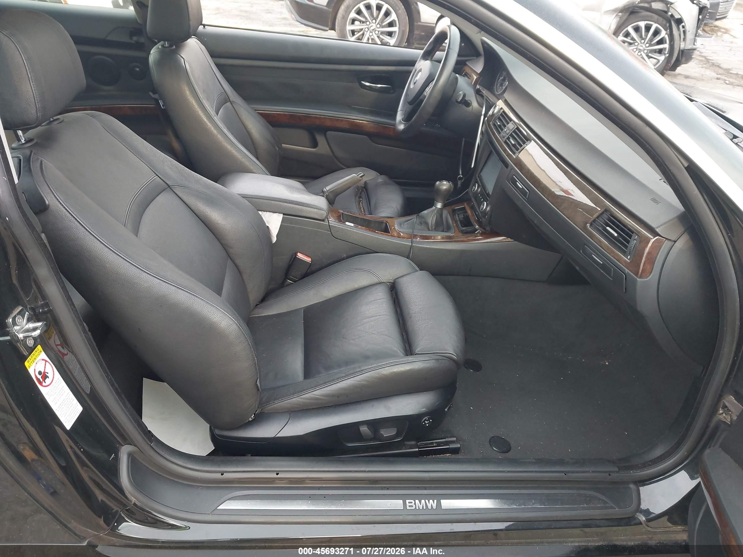 2007 Bmw 328xi   Black vin: WBAWC33537PC86177