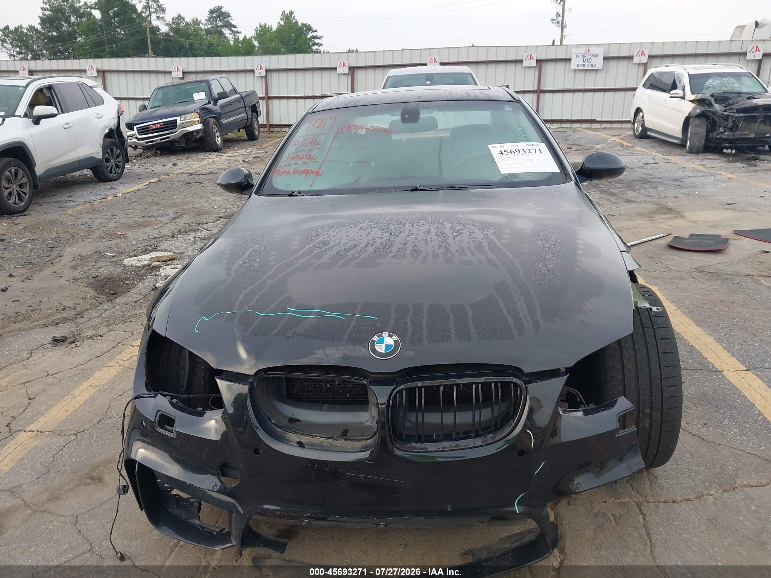 2007 Bmw 328xi   Black vin: WBAWC33537PC86177