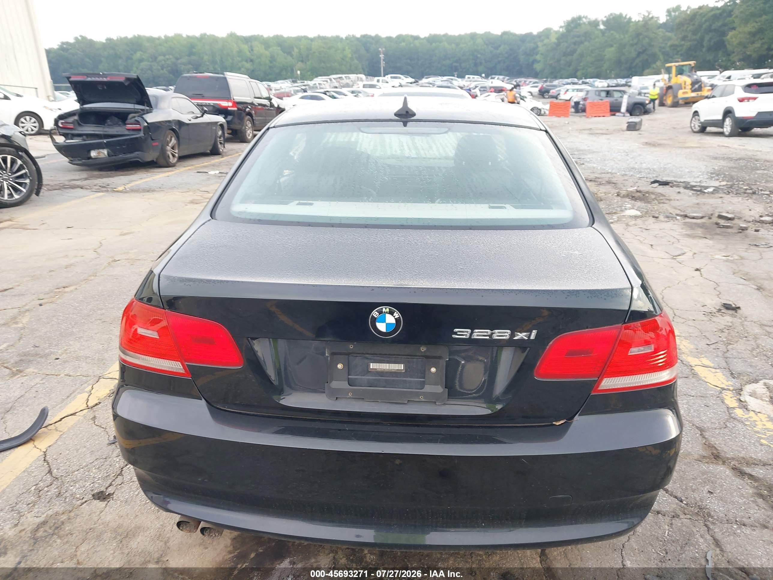 2007 Bmw 328xi   Black vin: WBAWC33537PC86177