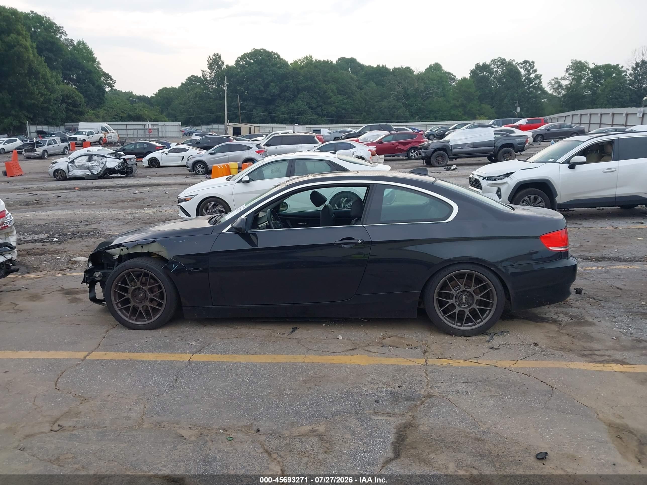 2007 Bmw 328xi   Black vin: WBAWC33537PC86177