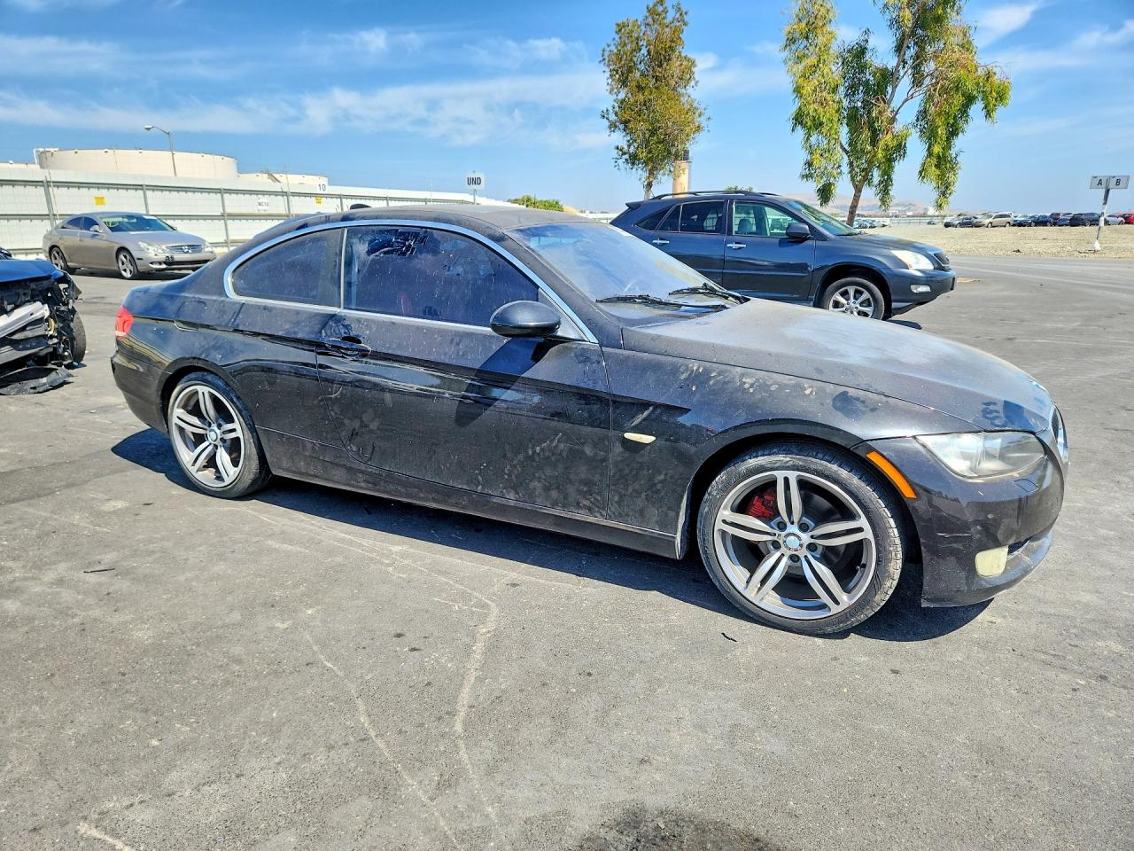 2007 Bmw 328 Xi Black vin: WBAWC33537PD07626