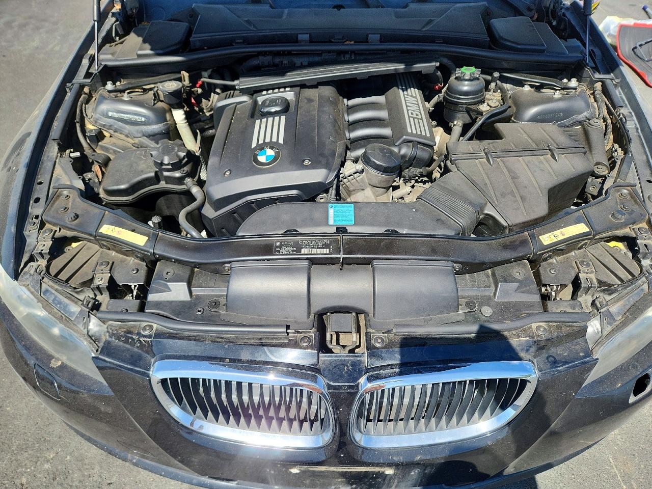 2007 Bmw 328 Xi Black vin: WBAWC33537PD07626