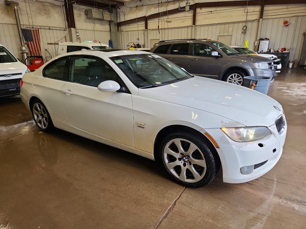 2009 Bmw 328 Xi White vin: WBAWC33549PU84895