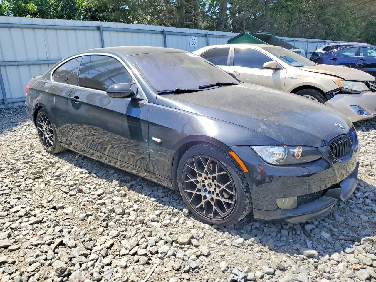 2007 Bmw 328 Xi Black vin: WBAWC33577PD06060