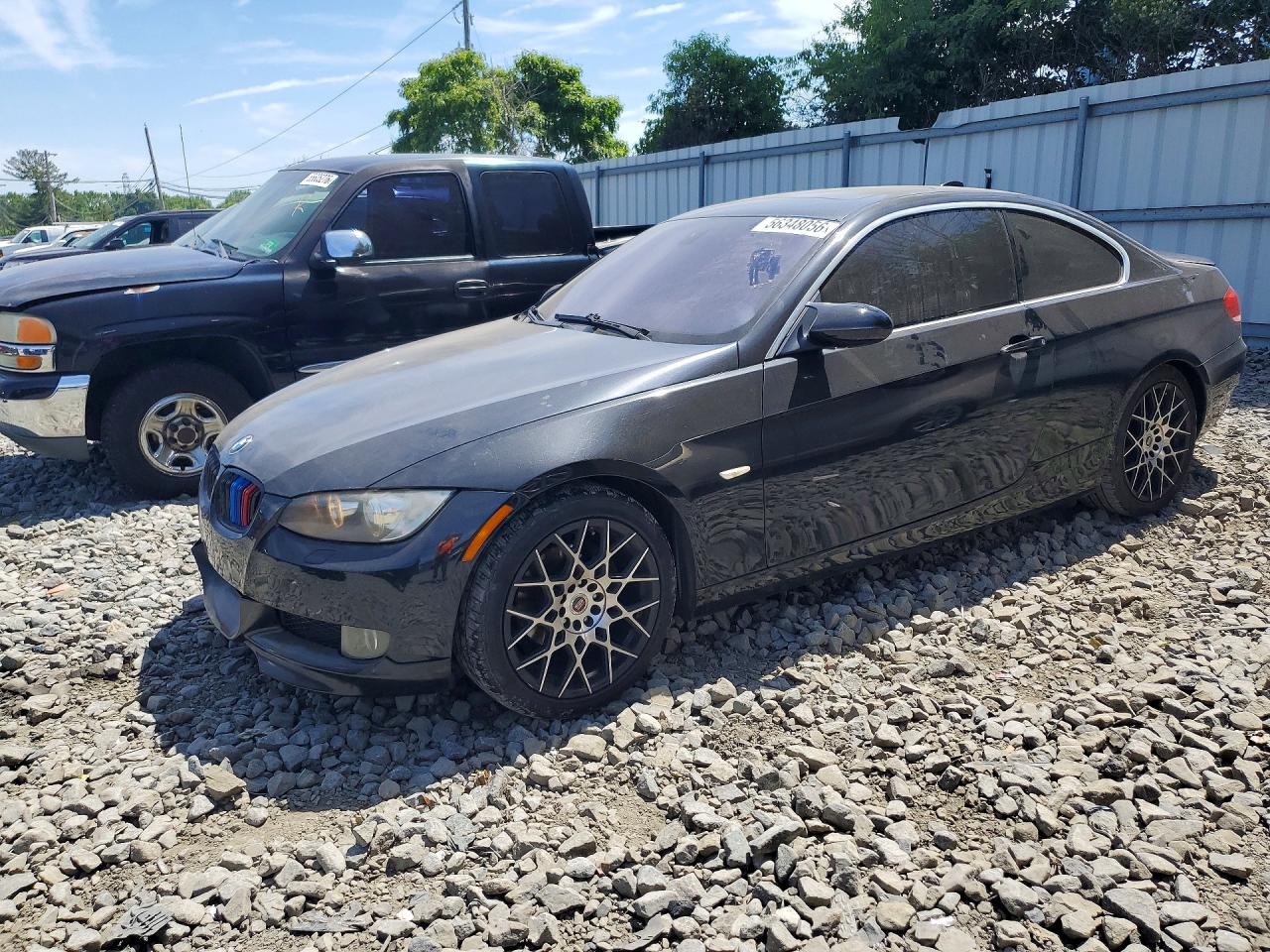 2007 Bmw 328 Xi Black vin: WBAWC33577PD06060