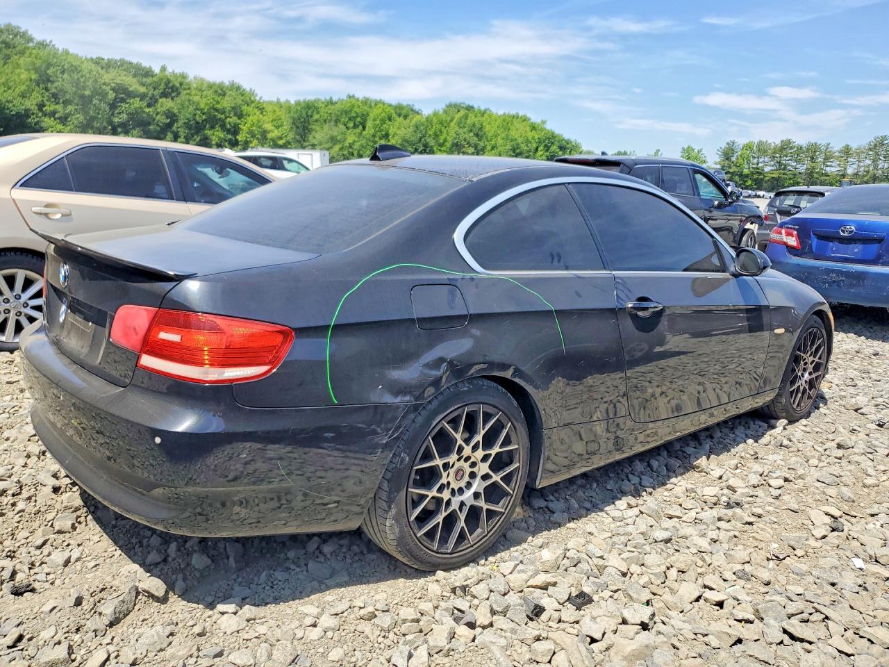 2007 Bmw 328 Xi Black vin: WBAWC33577PD06060