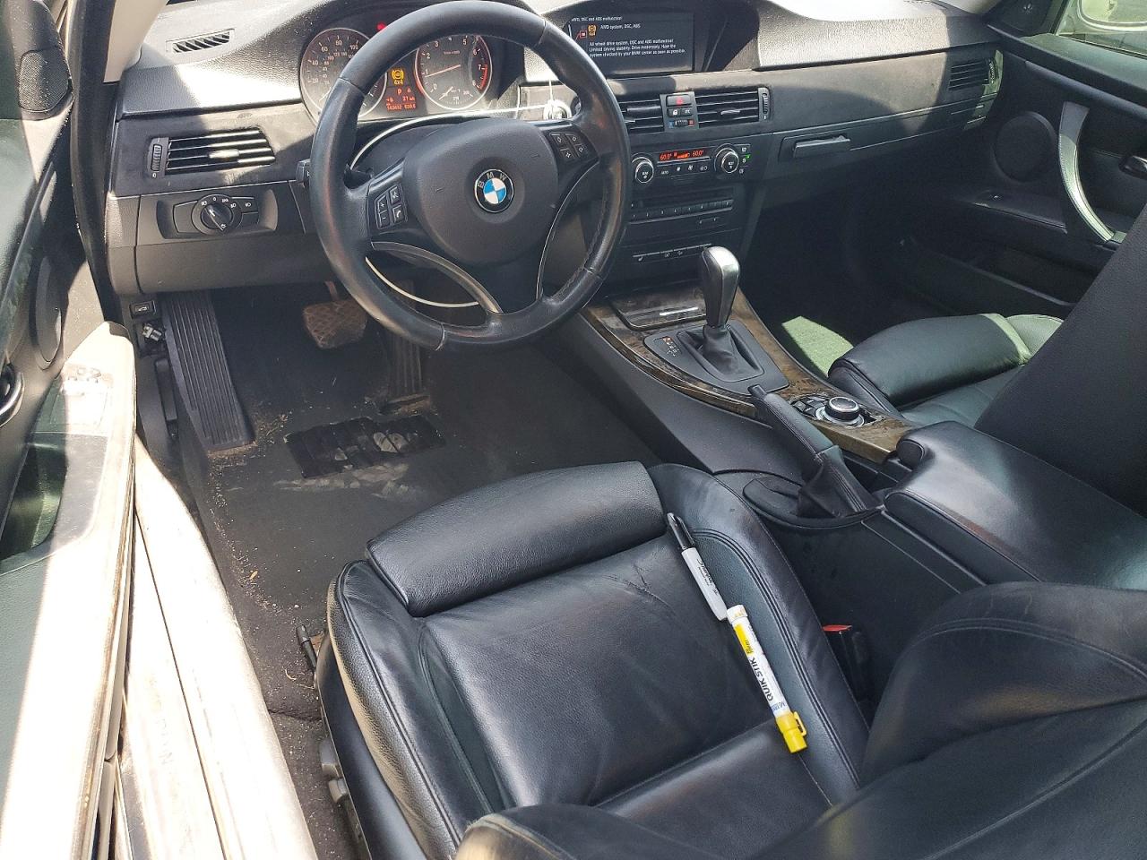 2007 Bmw 328 Xi Black vin: WBAWC33577PD06060