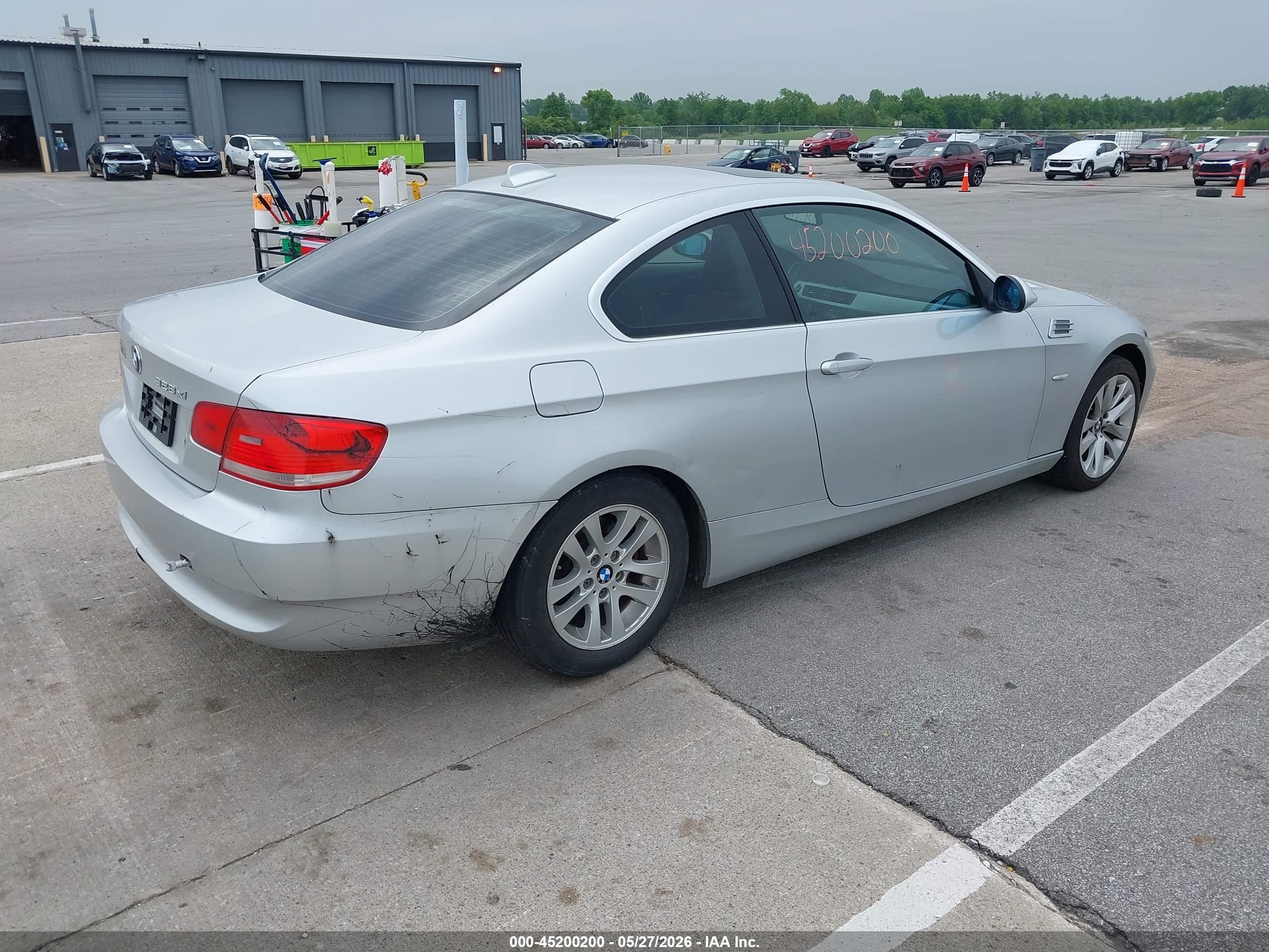 2008 Bmw 328xi   Silver vin: WBAWC33578PD09283