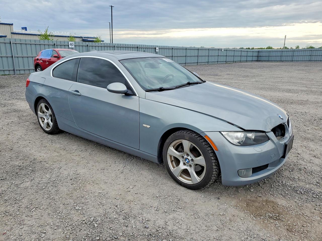 2007 Bmw 328 Xi Gray vin: WBAWC33587PD05760