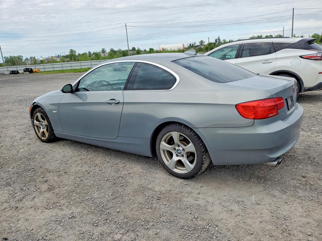 2007 Bmw 328 Xi Gray vin: WBAWC33587PD05760