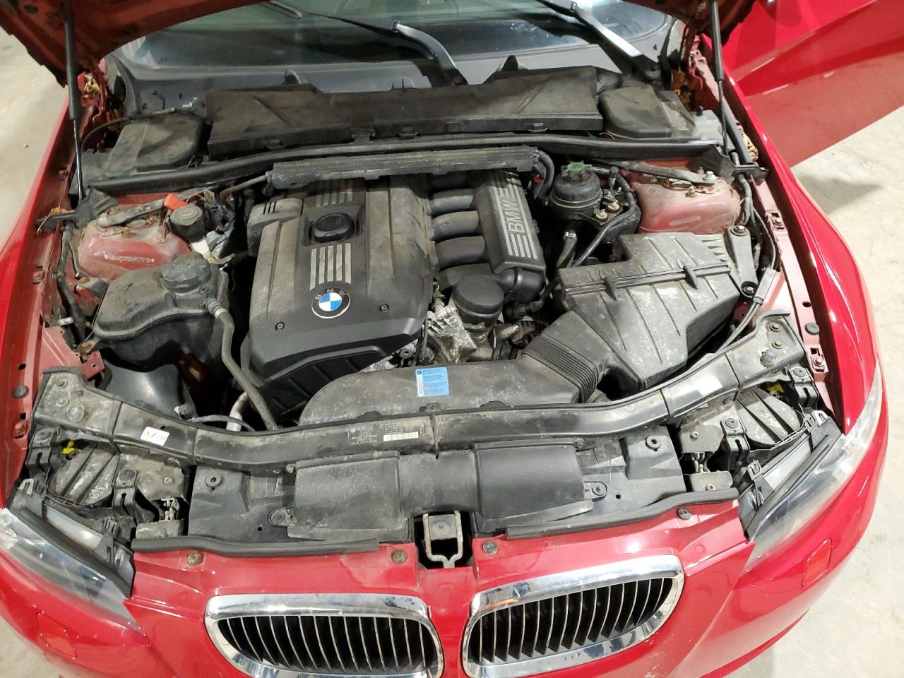 2010 Bmw 328 Xi Red vin: WBAWC3C52AP470739