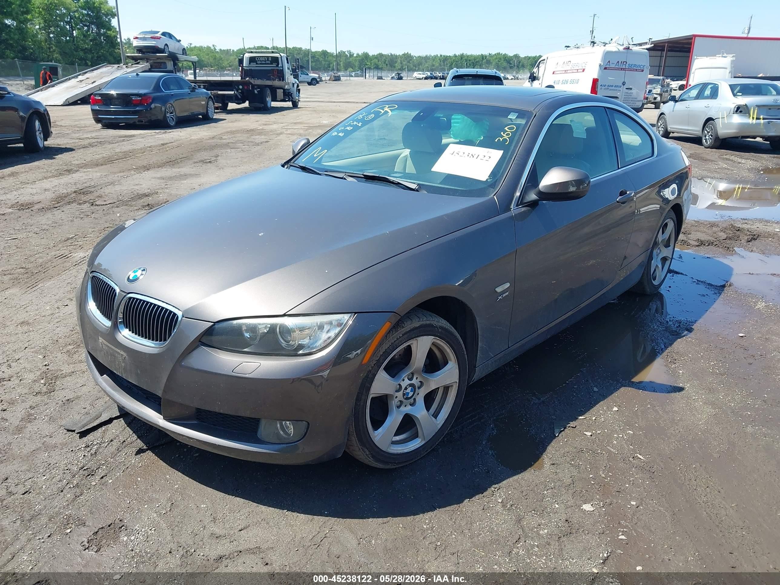 2010 Bmw 328i Xdrive Beige vin: WBAWC3C53AP471169