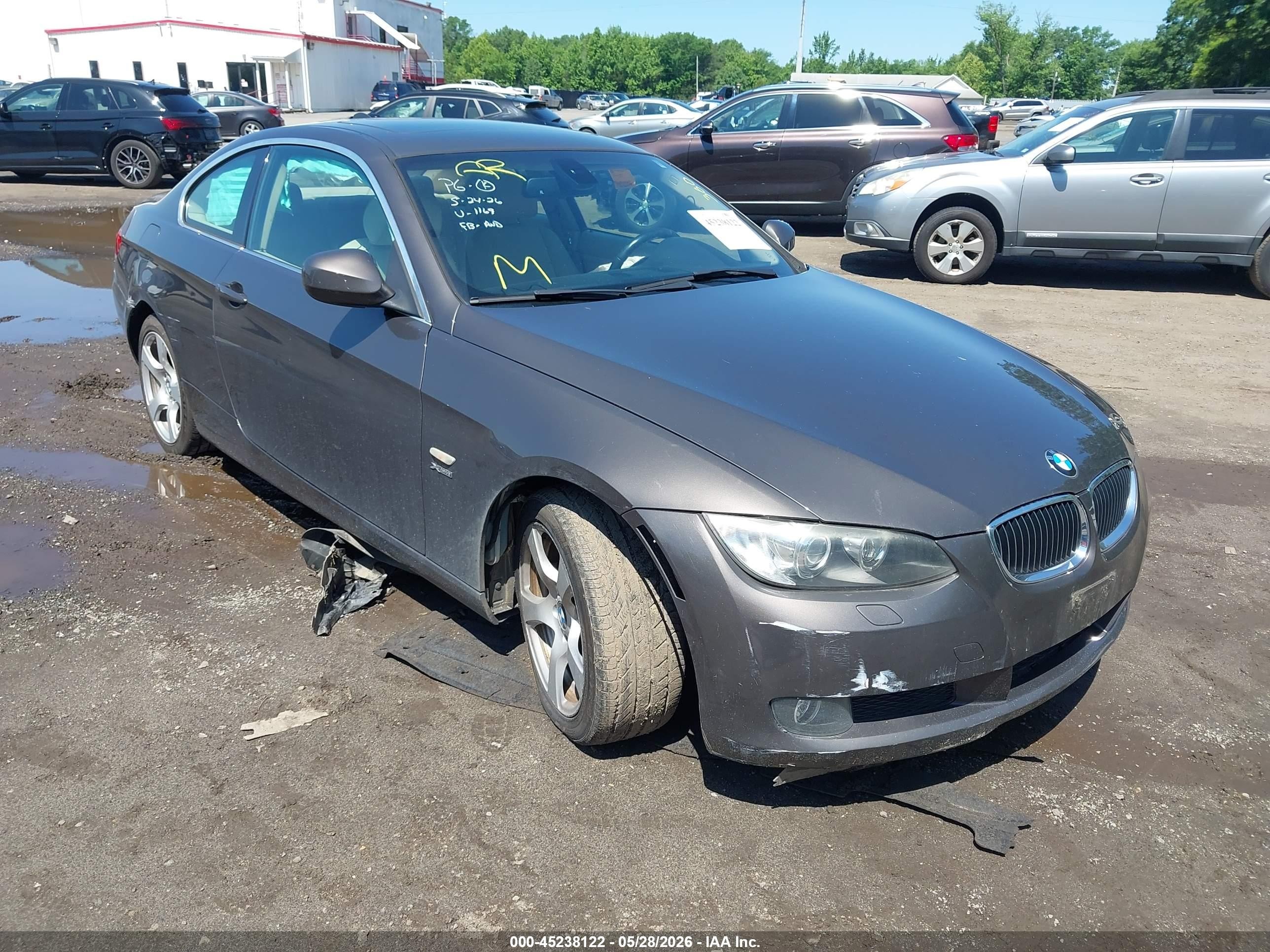 2010 Bmw 328i Xdrive Beige vin: WBAWC3C53AP471169