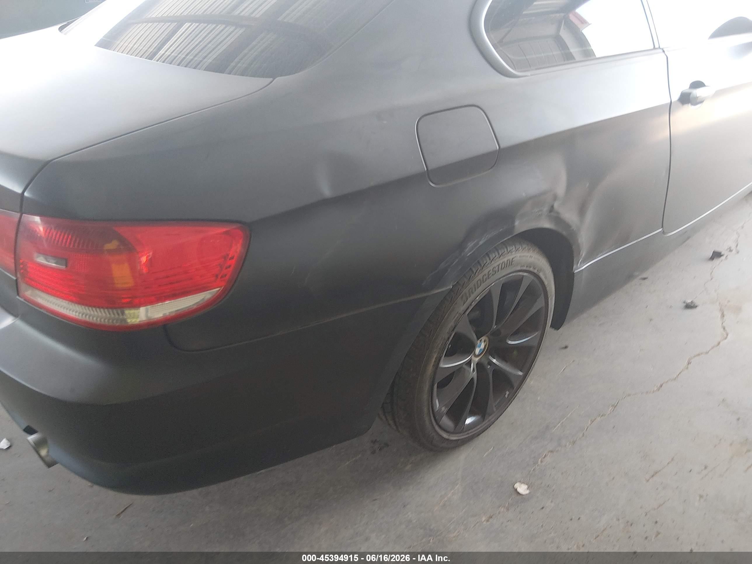 2008 Bmw 335xi   Gray vin: WBAWC73528E066062