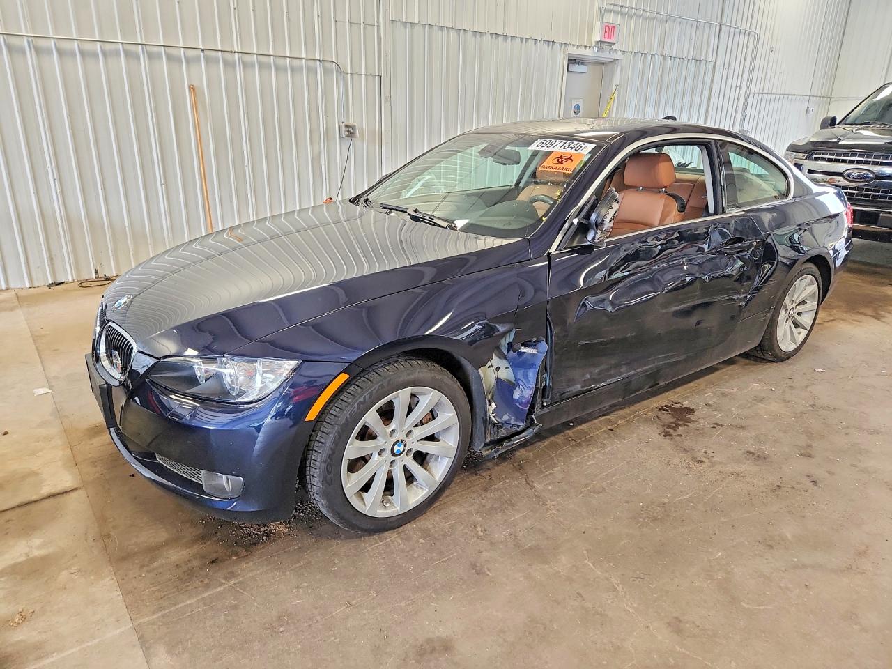 2009 Bmw 335 Xi Blue vin: WBAWC73539E068968