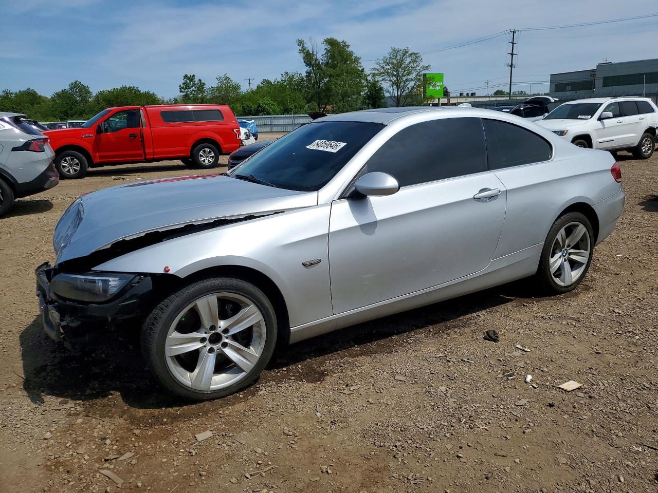 2008 Bmw 335 Xi Серебряный vin: WBAWC73548E062580