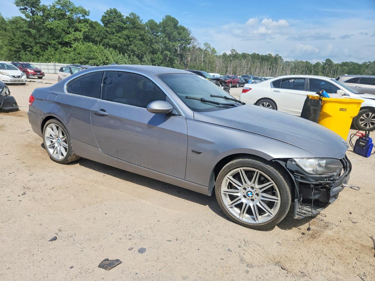 2008 Bmw 335 Xi Gray vin: WBAWC73548E066824