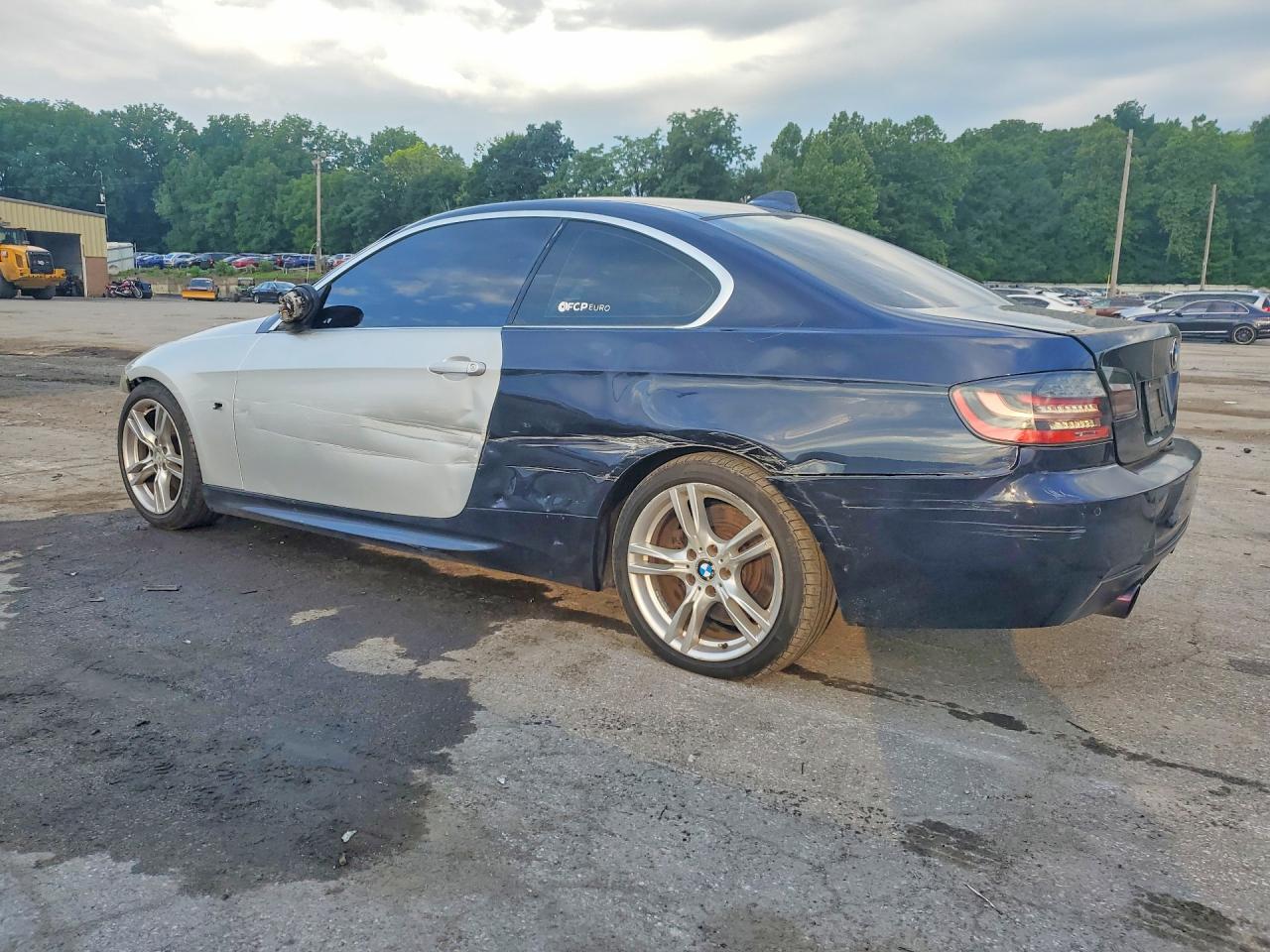 2008 Bmw 335 Xi Blue vin: WBAWC73558E065312