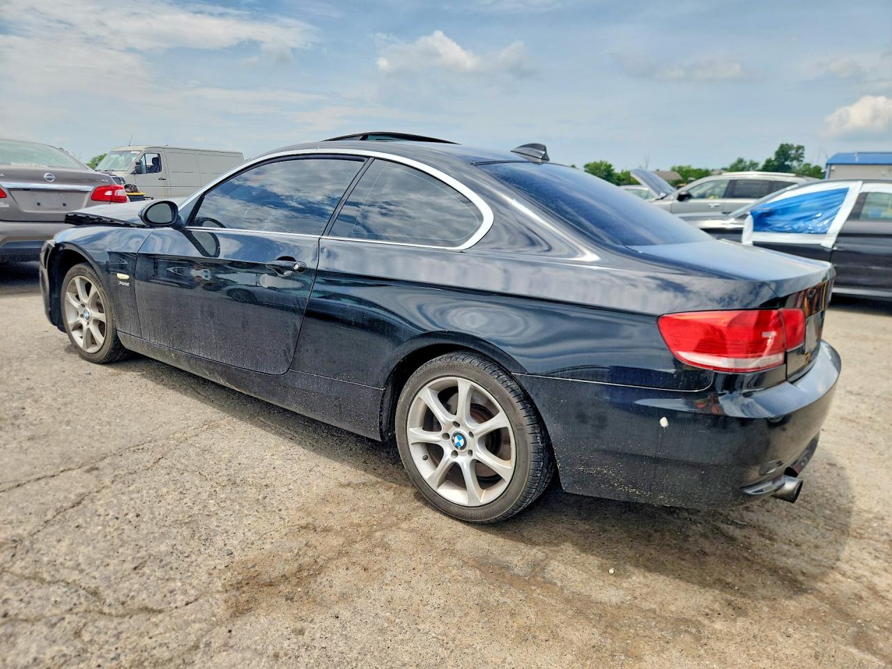 2009 Bmw 335 Xi Black vin: WBAWC73569E269960