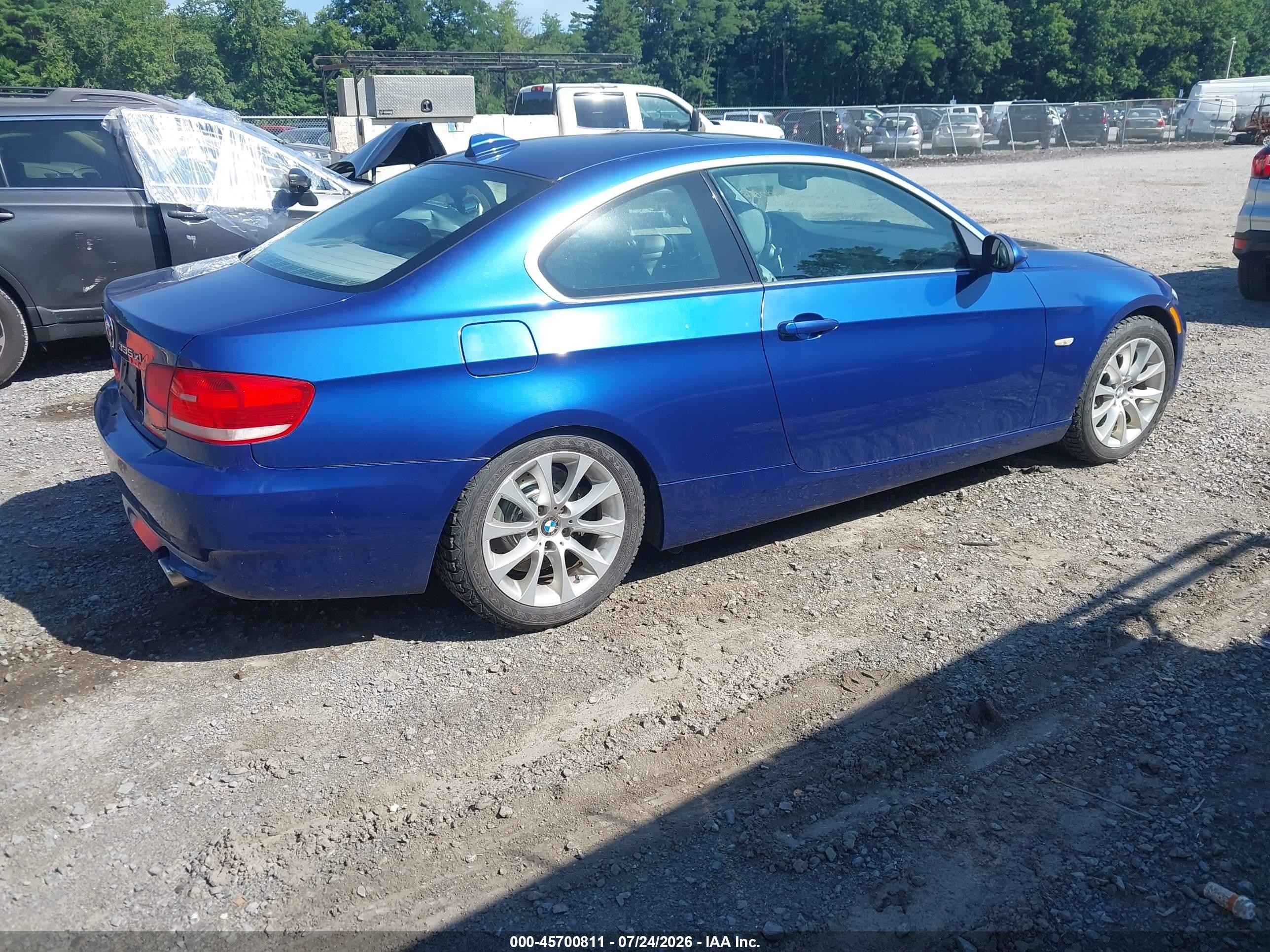 2008 Bmw 335xi   Blue vin: WBAWC73578E062167