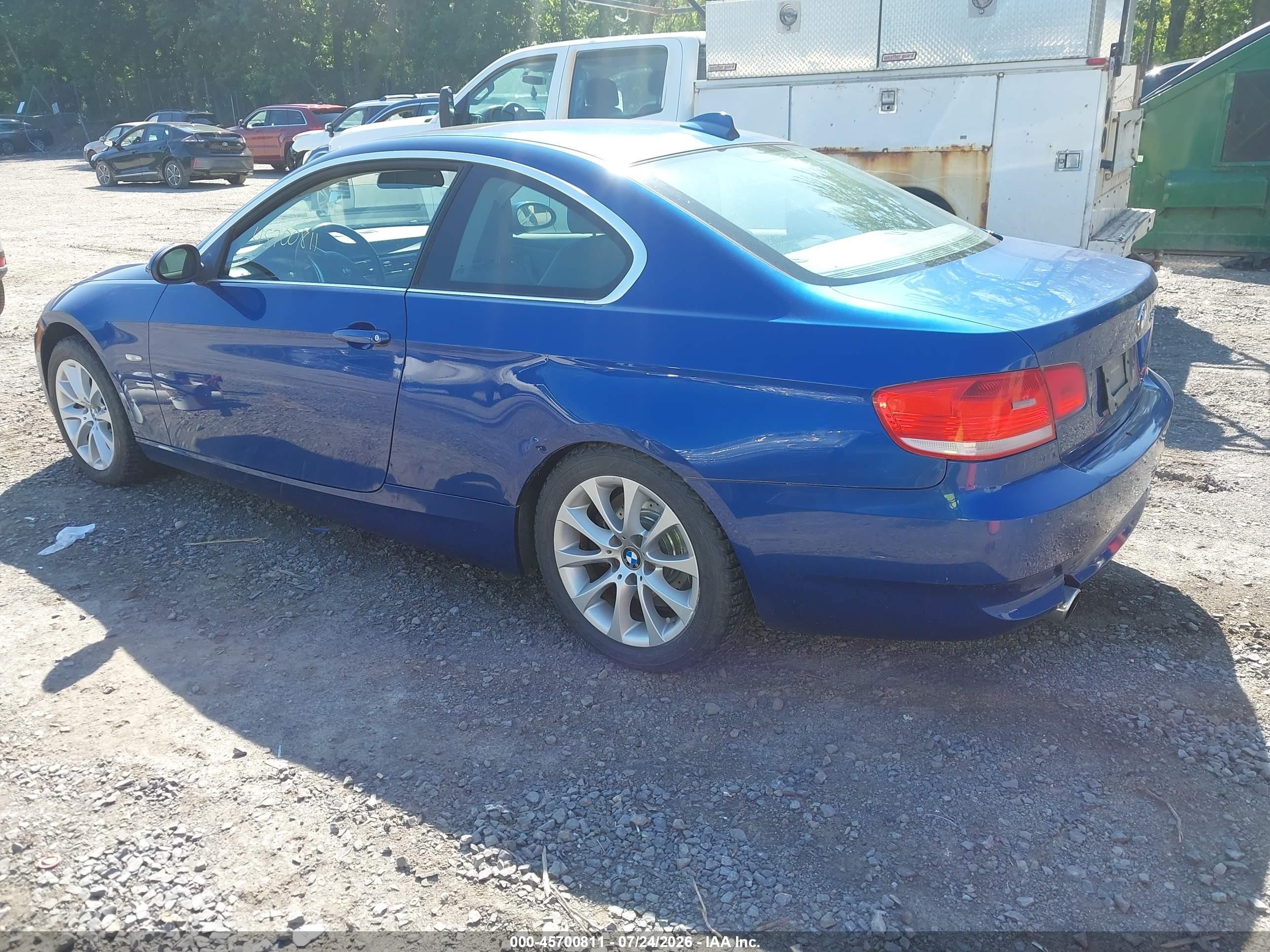 2008 Bmw 335xi   Blue vin: WBAWC73578E062167