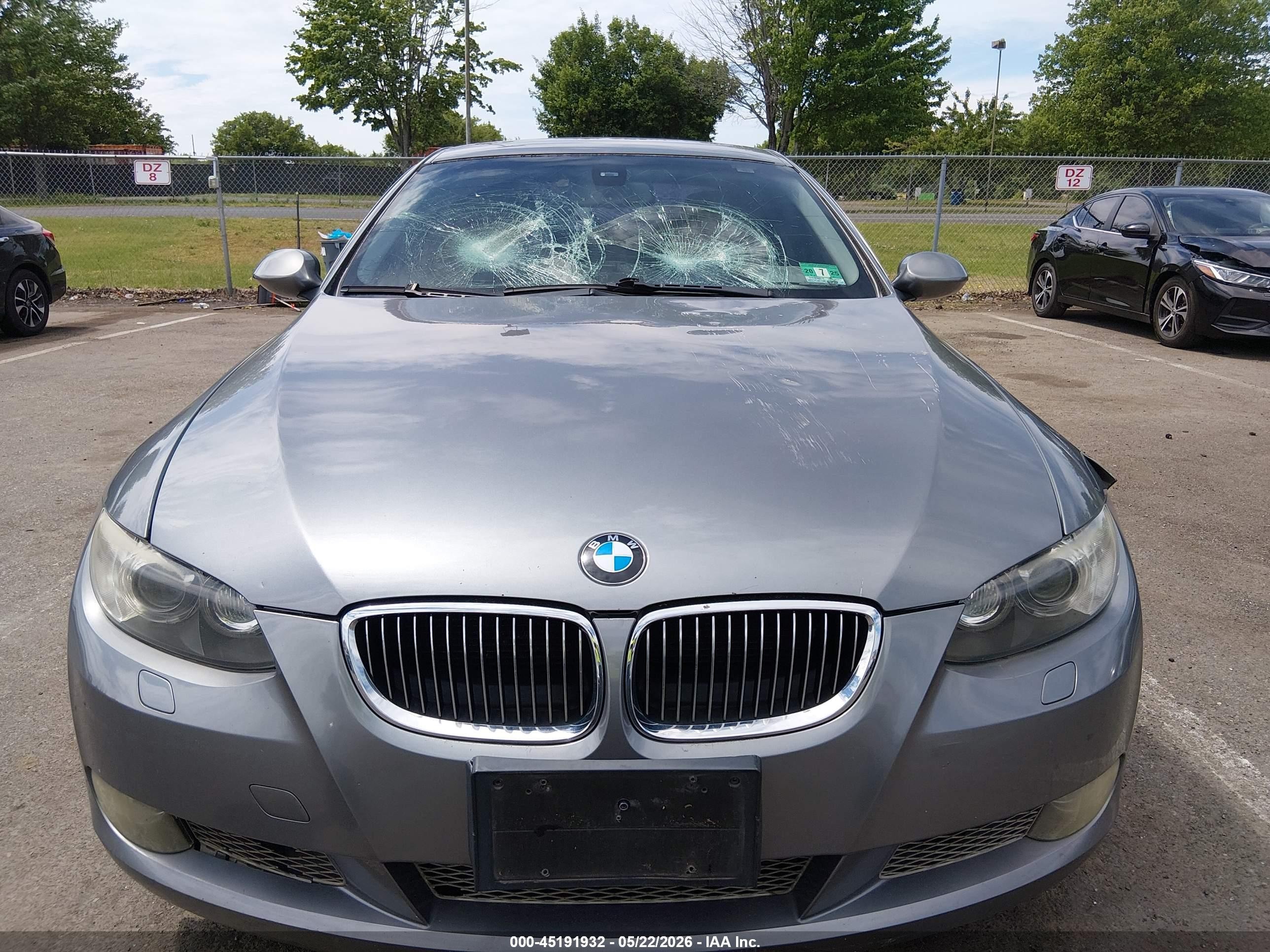 2008 Bmw 335xi   Gray vin: WBAWC73578E065425