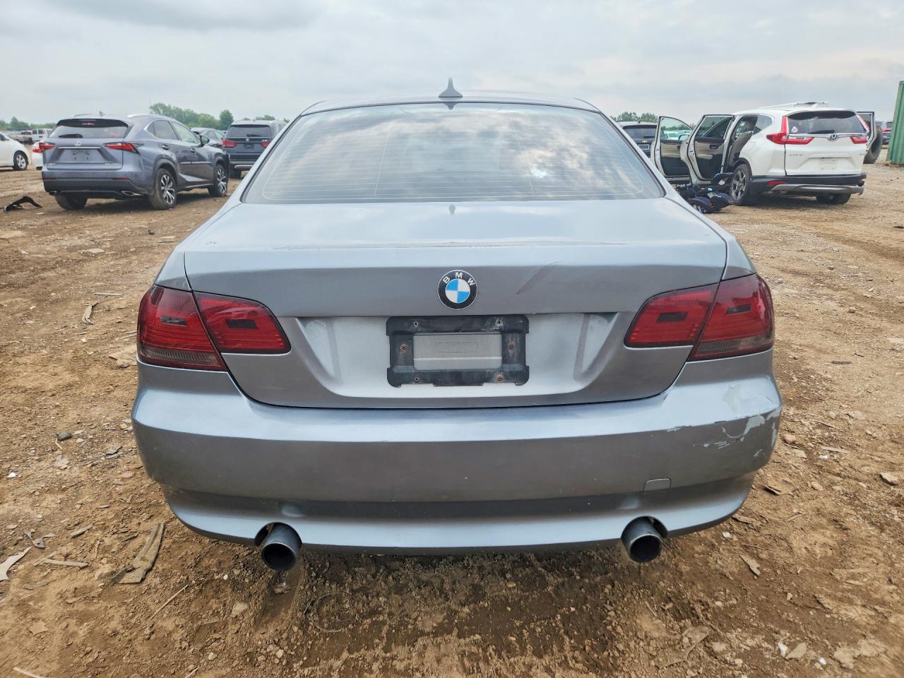 2008 Bmw 335 Xi Gray vin: WBAWC73578E066543