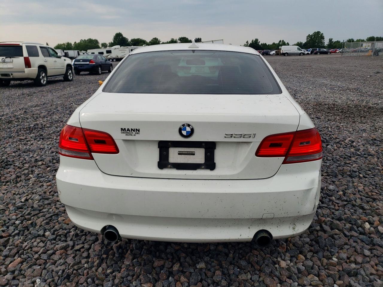 2009 Bmw 335 Xi White vin: WBAWC73579E068083