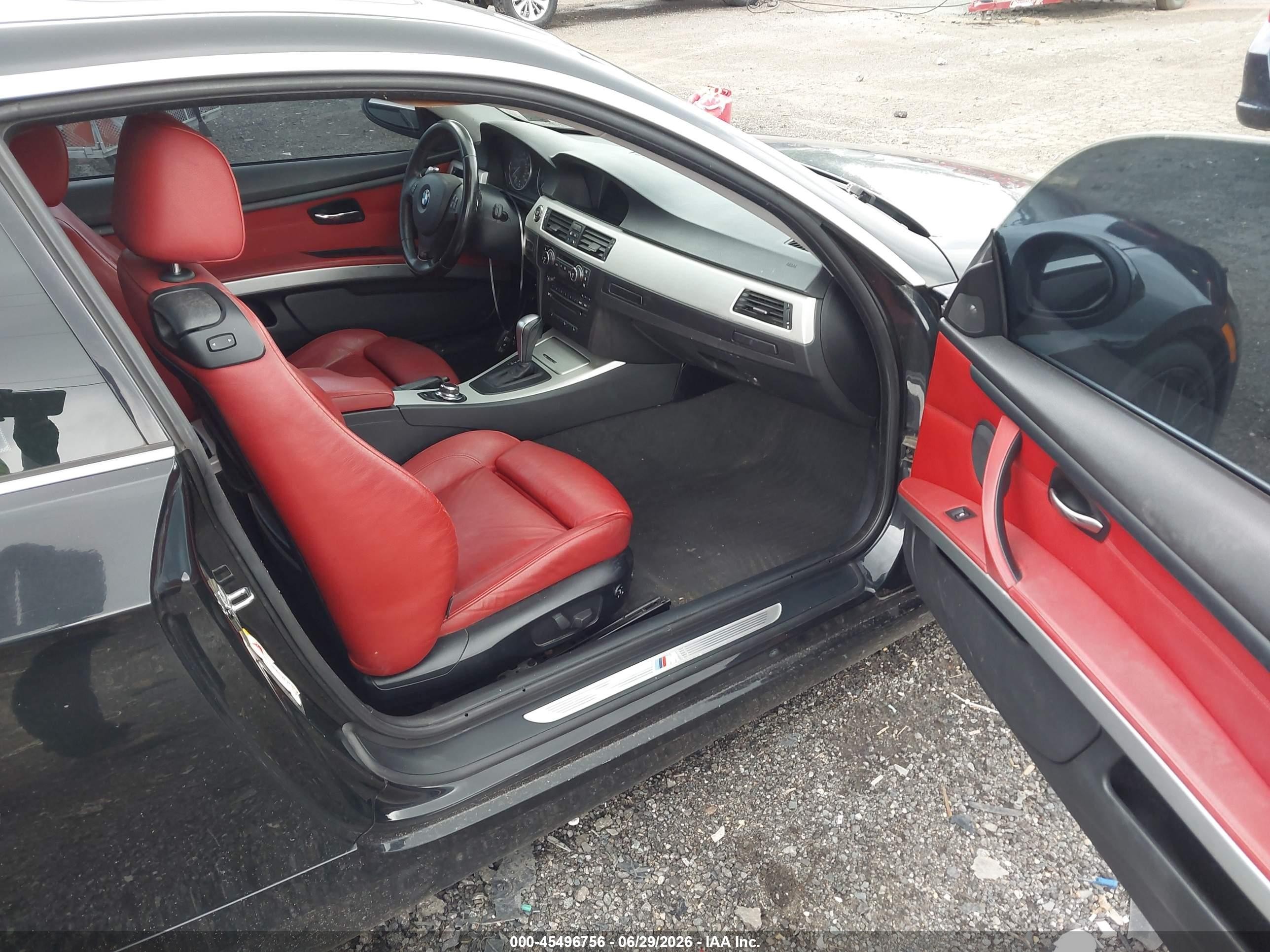 2008 Bmw 335xi   Black vin: WBAWC73598E067127