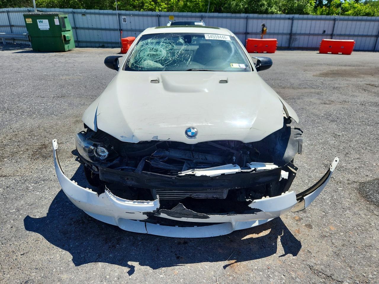 2010 Bmw 335 Xi White vin: WBAWC7C50AE270963