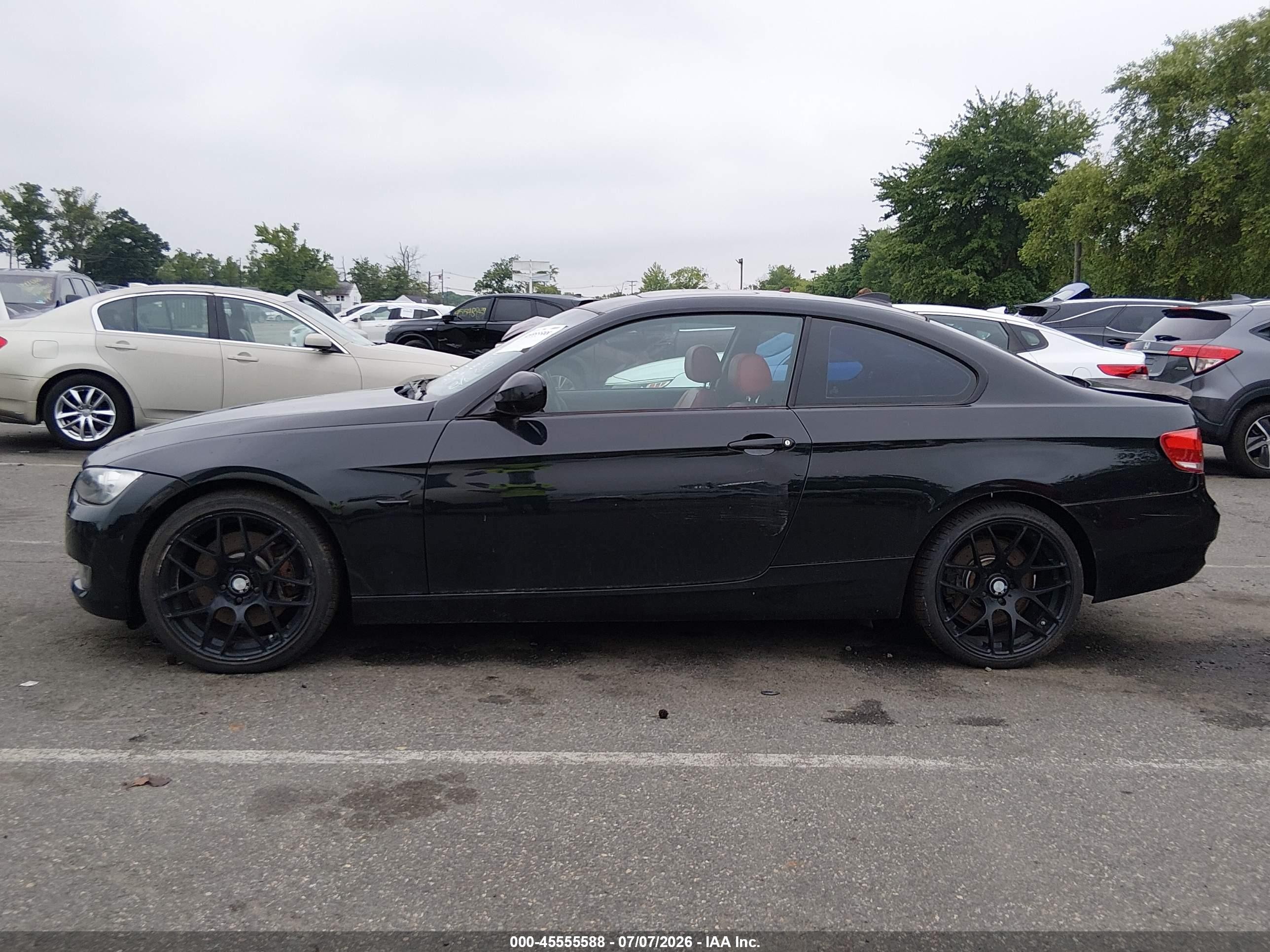 2010 Bmw 335i Xdrive Black vin: WBAWC7C50AE274818