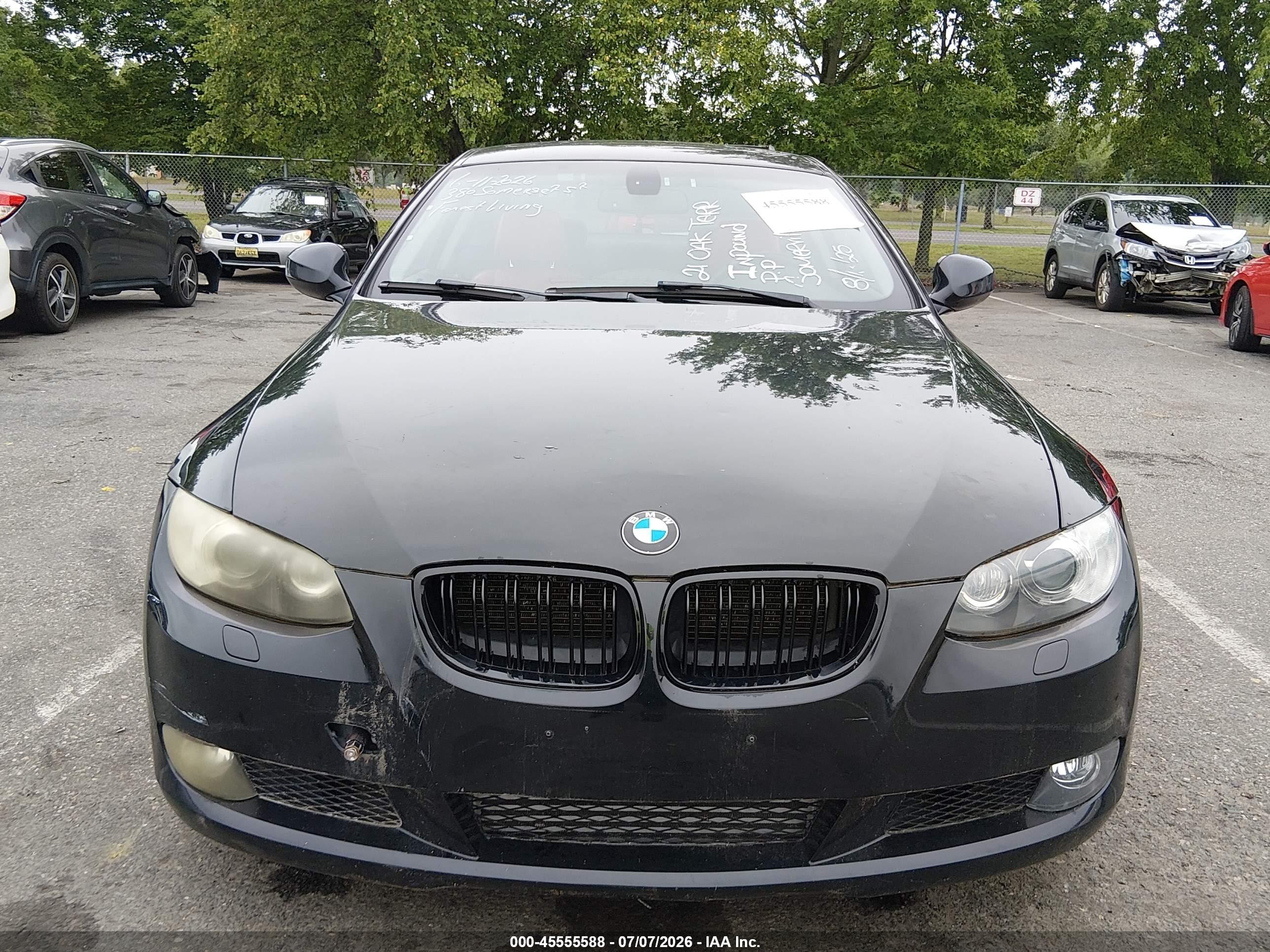 2010 Bmw 335i Xdrive Black vin: WBAWC7C50AE274818