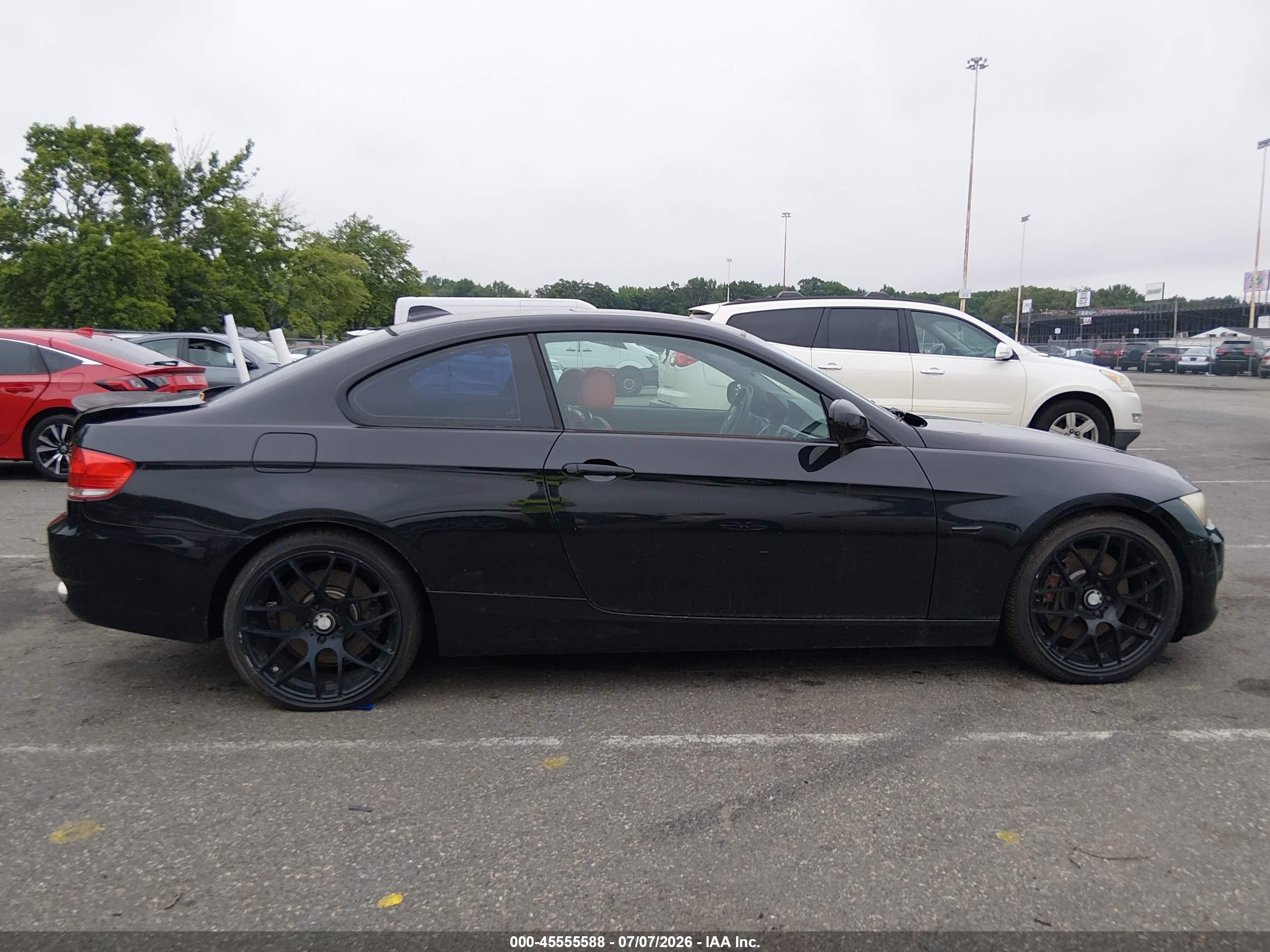 2010 Bmw 335i Xdrive Black vin: WBAWC7C50AE274818