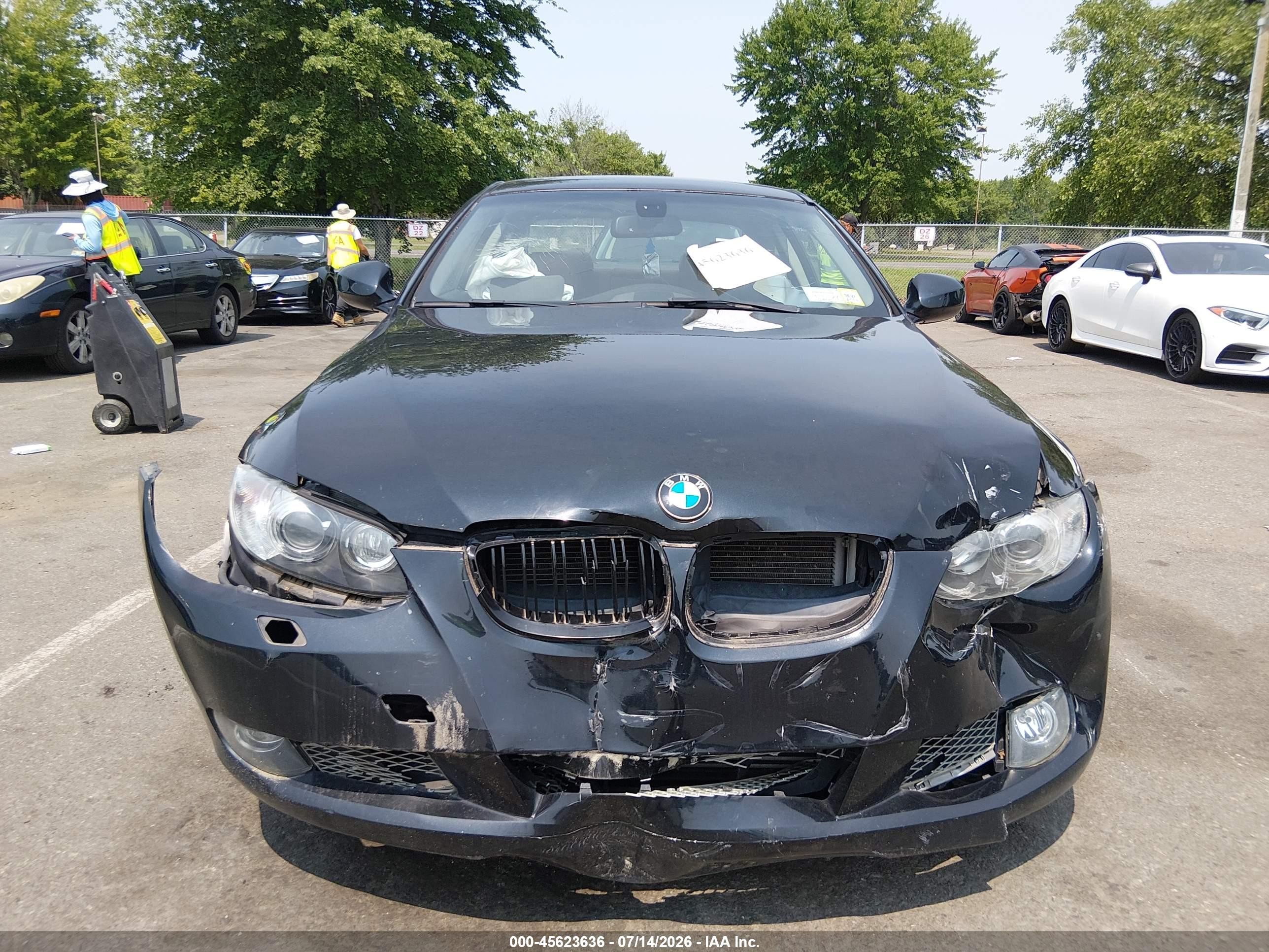 2010 Bmw 335i Xdrive Black vin: WBAWC7C53AE271461