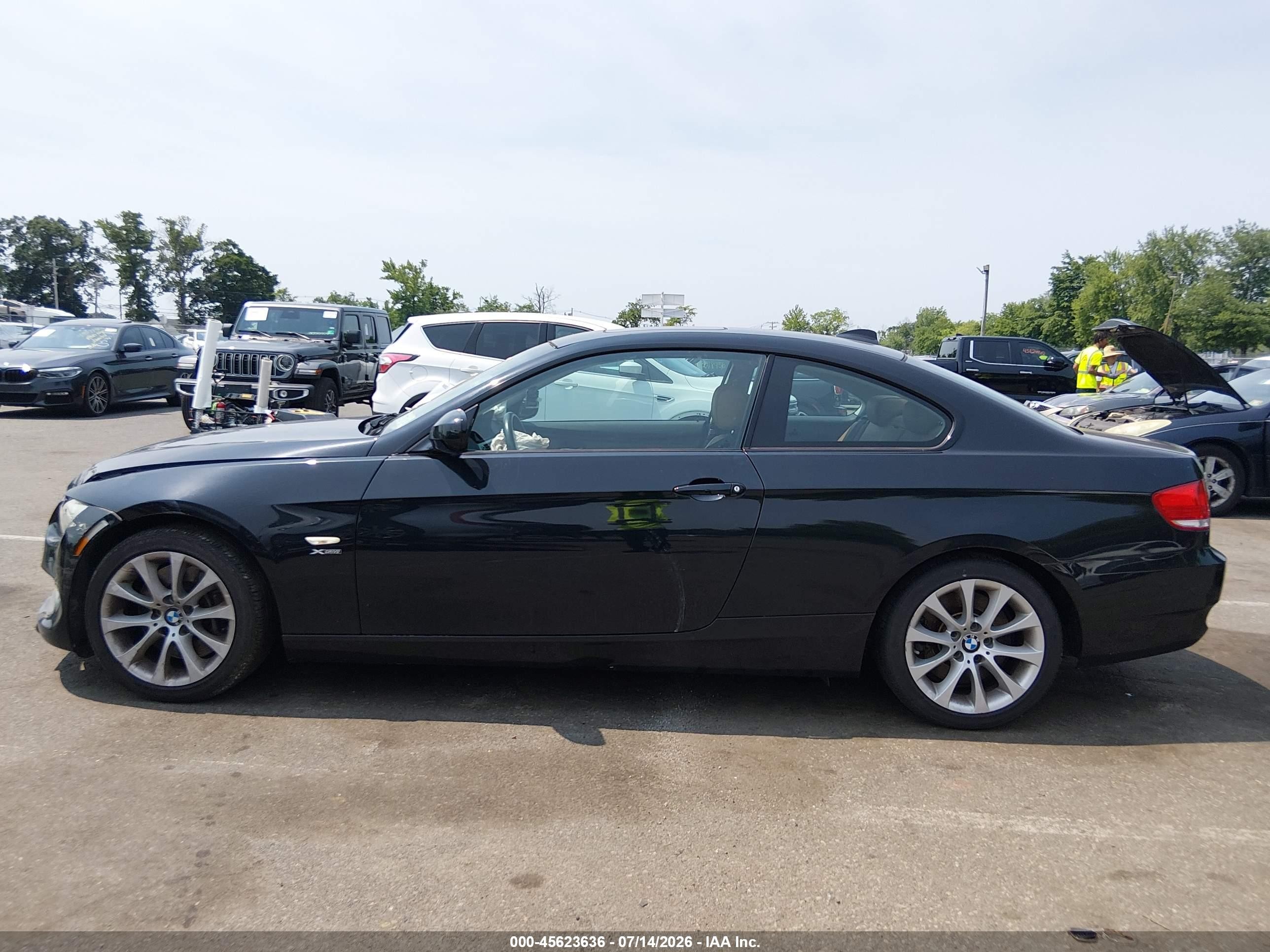 2010 Bmw 335i Xdrive Black vin: WBAWC7C53AE271461