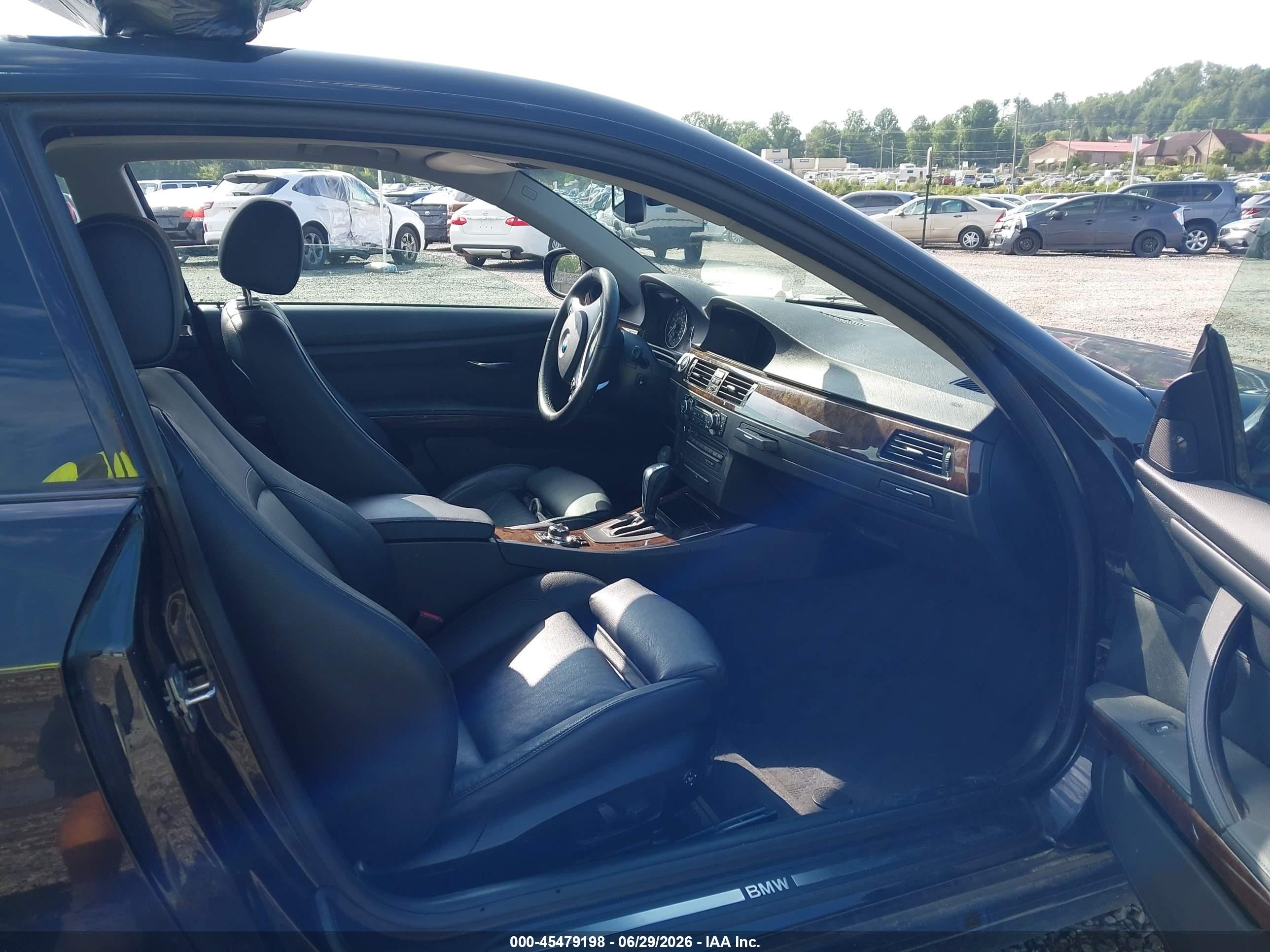 2010 Bmw 335i Xdrive Black vin: WBAWC7C59AE271187