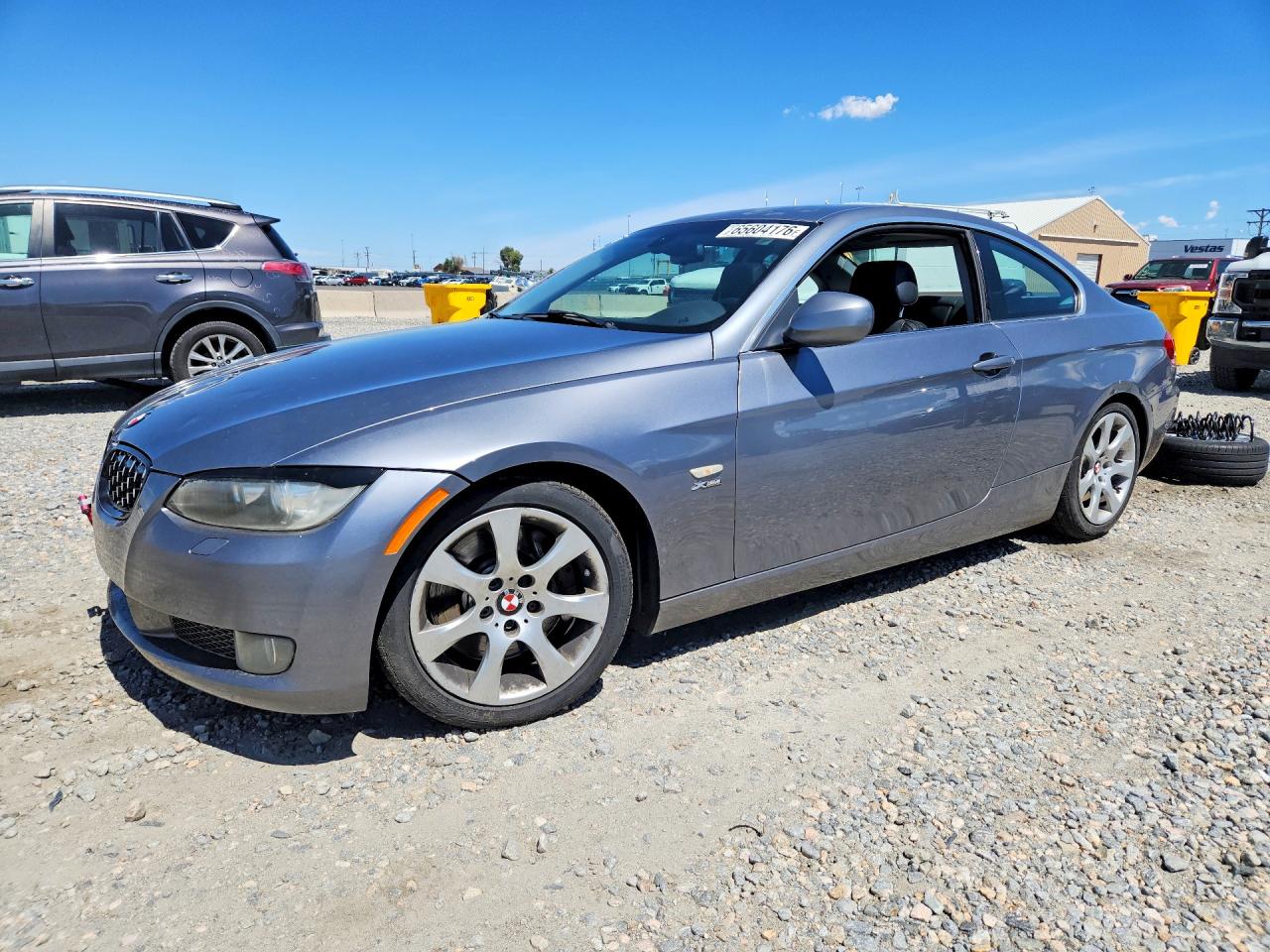 2010 Bmw 335 Xi Gray vin: WBAWC7C5XAE271344