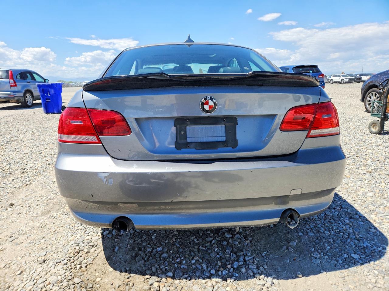 2010 Bmw 335 Xi Gray vin: WBAWC7C5XAE271344
