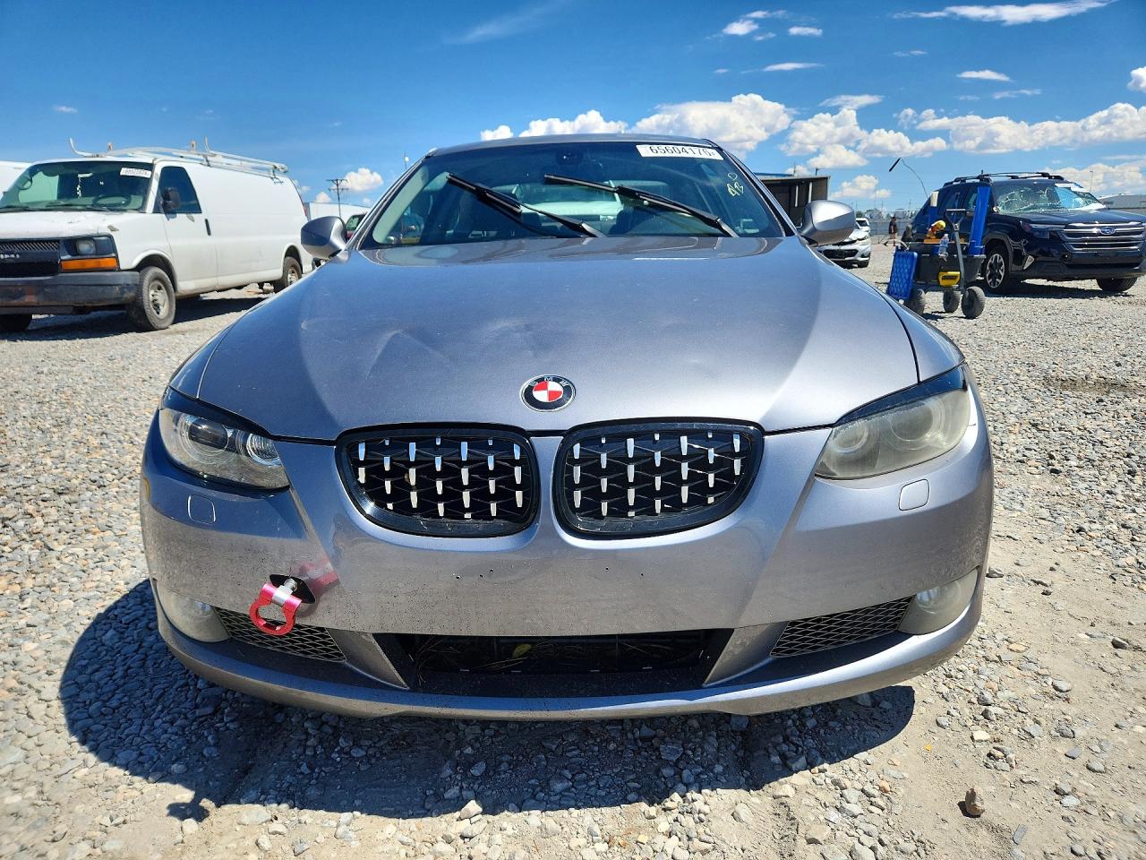 2010 Bmw 335 Xi Gray vin: WBAWC7C5XAE271344