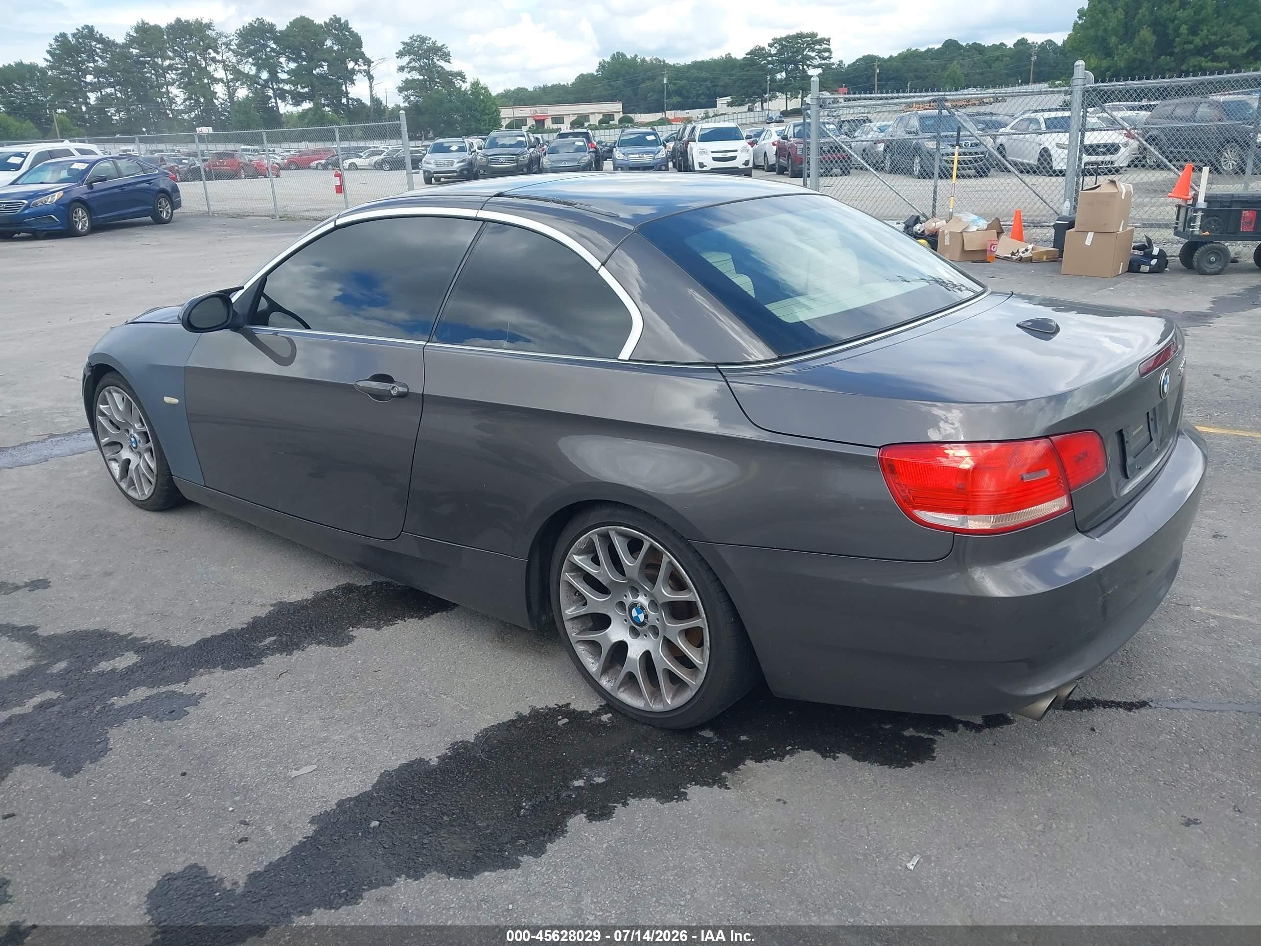 2009 Bmw 328i   Gray vin: WBAWL13509PX24769